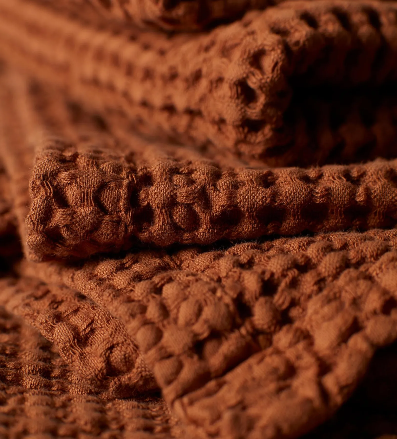 Amber 100% Cotton Waffle Towels