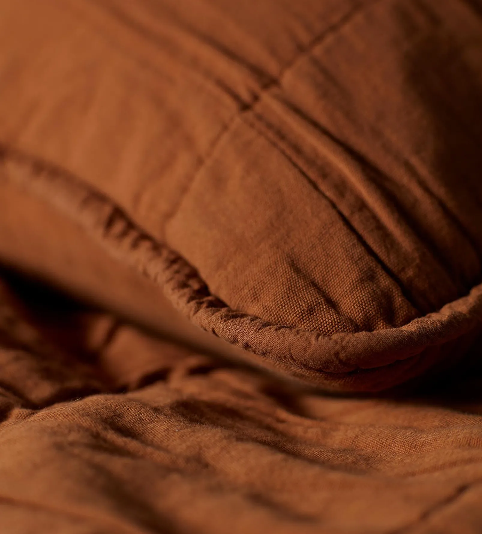 Amber Finn 100% Cotton Quilted Cushion Cover