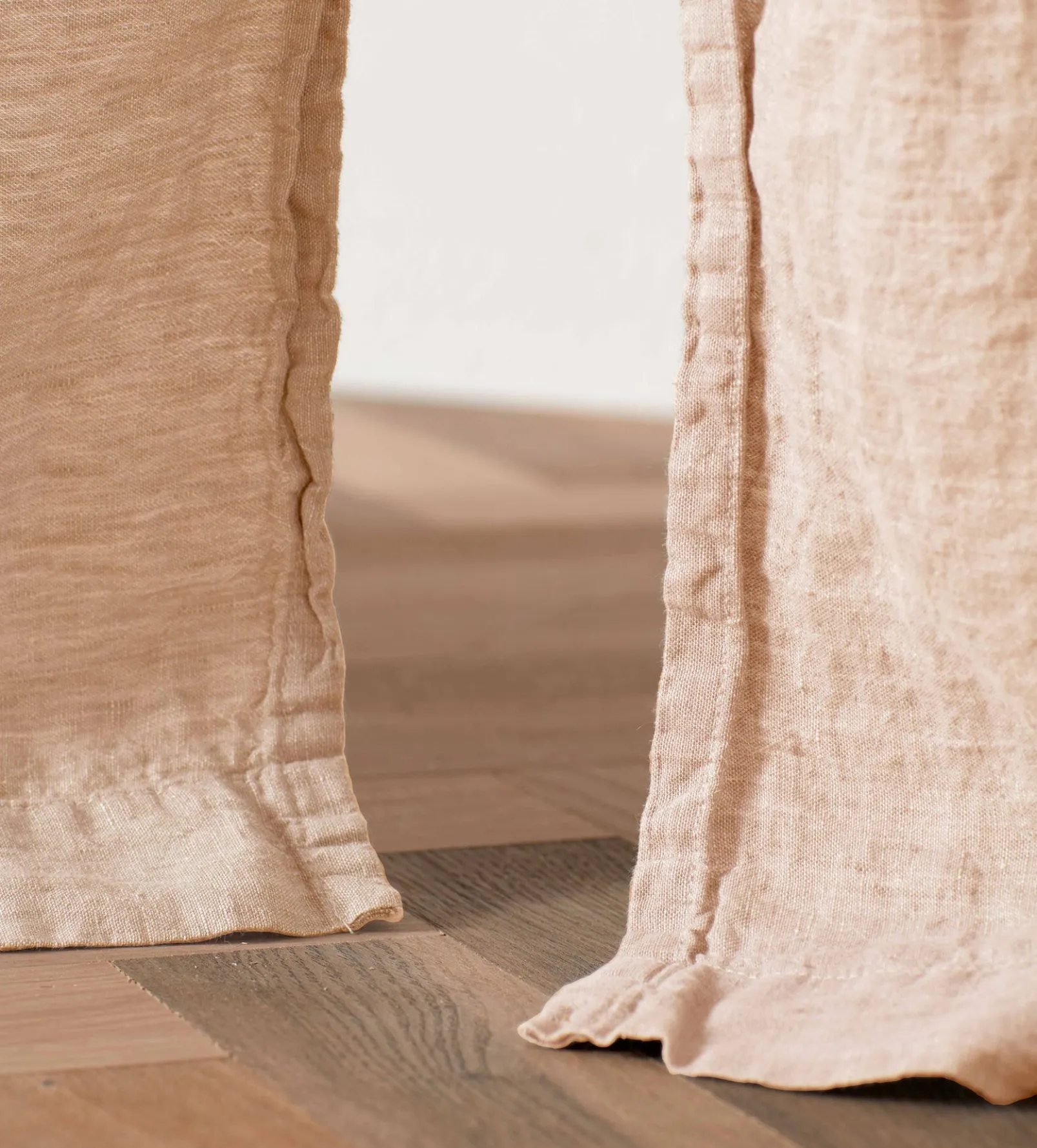 Café au Lay 100% Linen Loop Top Curtain (Single)