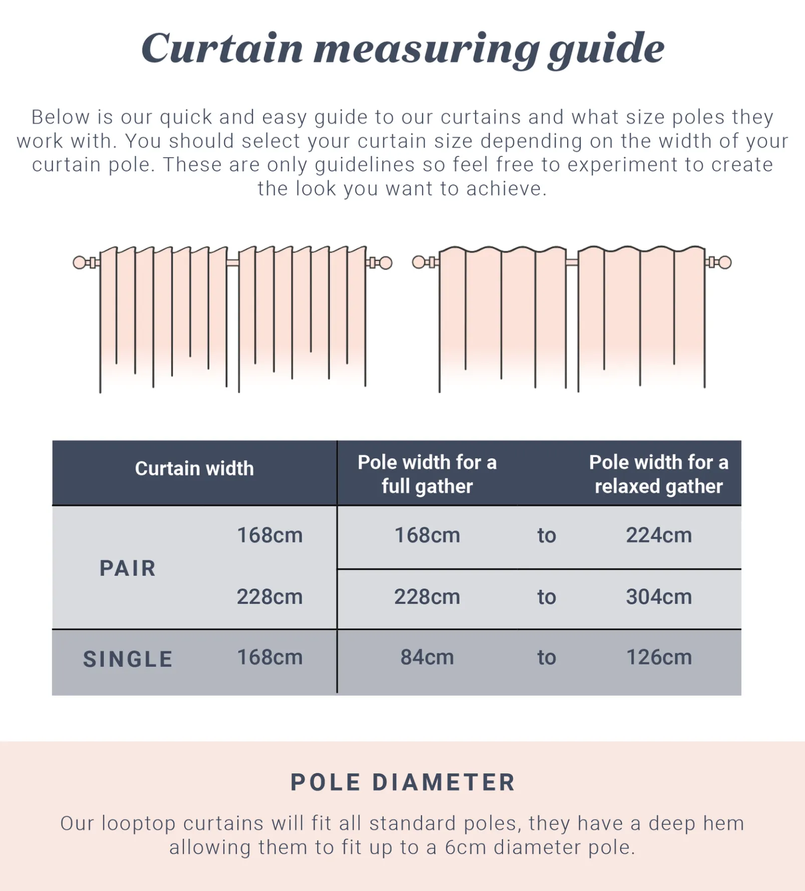 Conker 100% Linen Loop Top Curtain (Single)