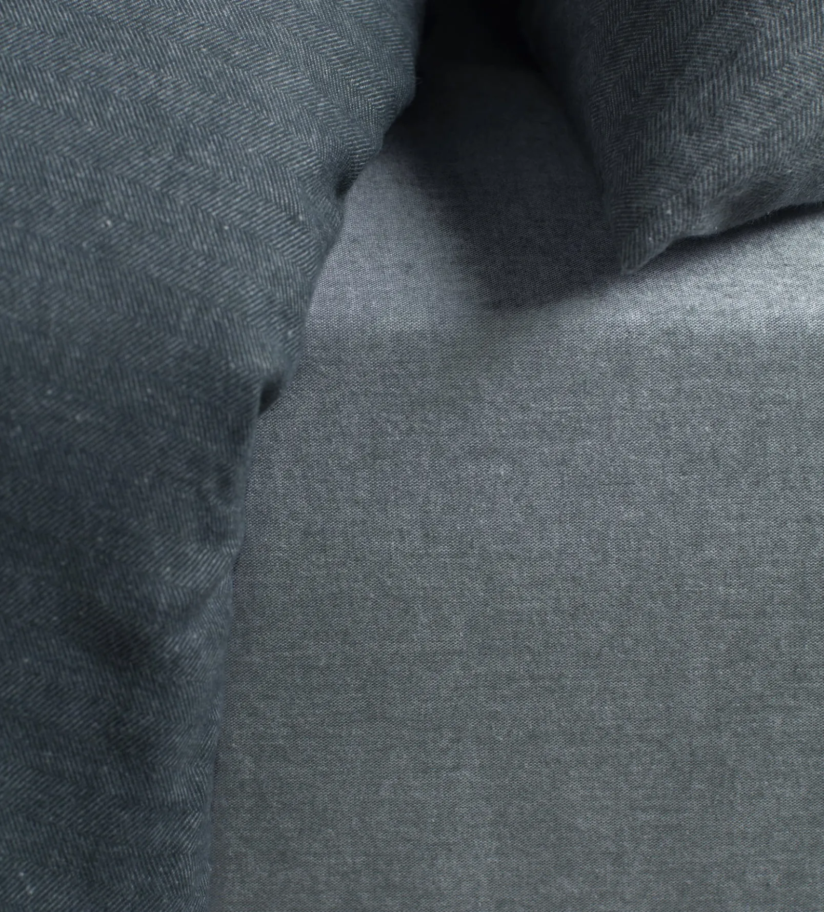 Darkest Spruce Brushed 100% Organic Cotton Fitted Sheet