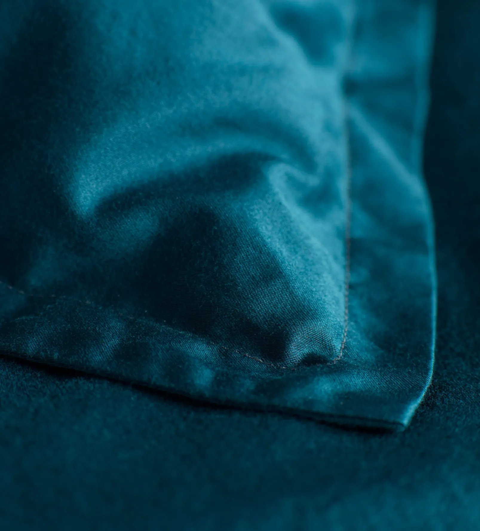 Deep Teal Super Soft 100% Cotton Duvet Cover