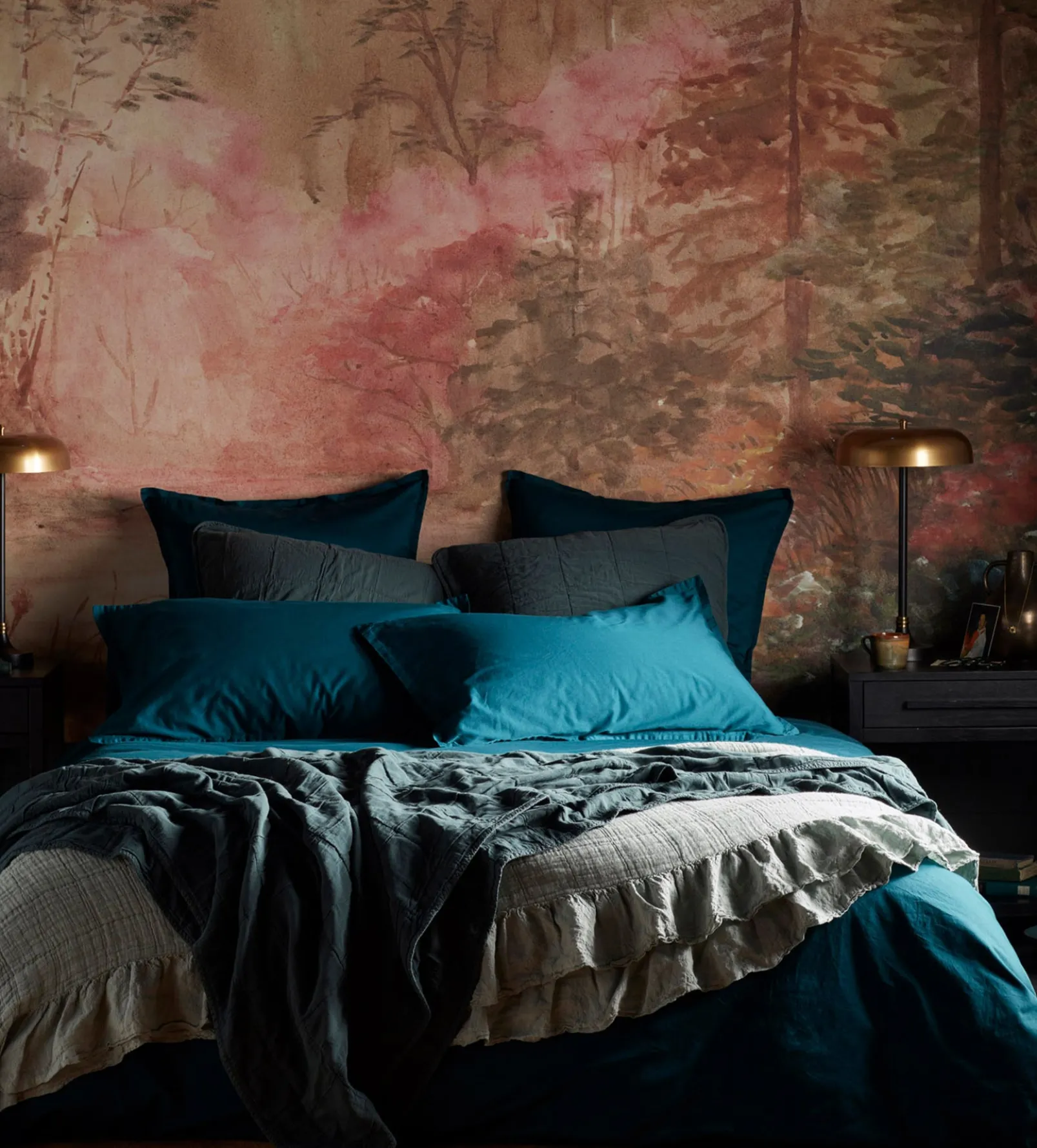 Deep Teal Super Soft 100% Cotton Oxford Pillowcase