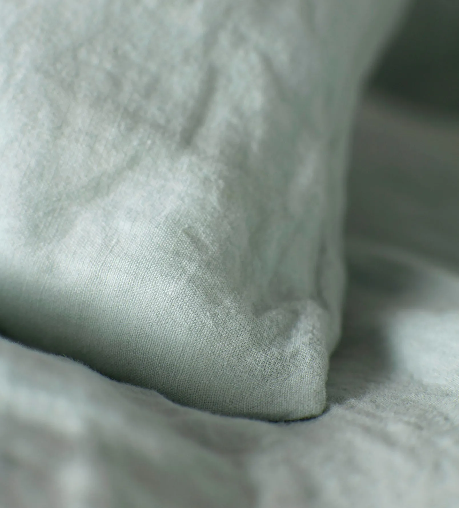 Duck Egg 100% Linen Duvet Cover
