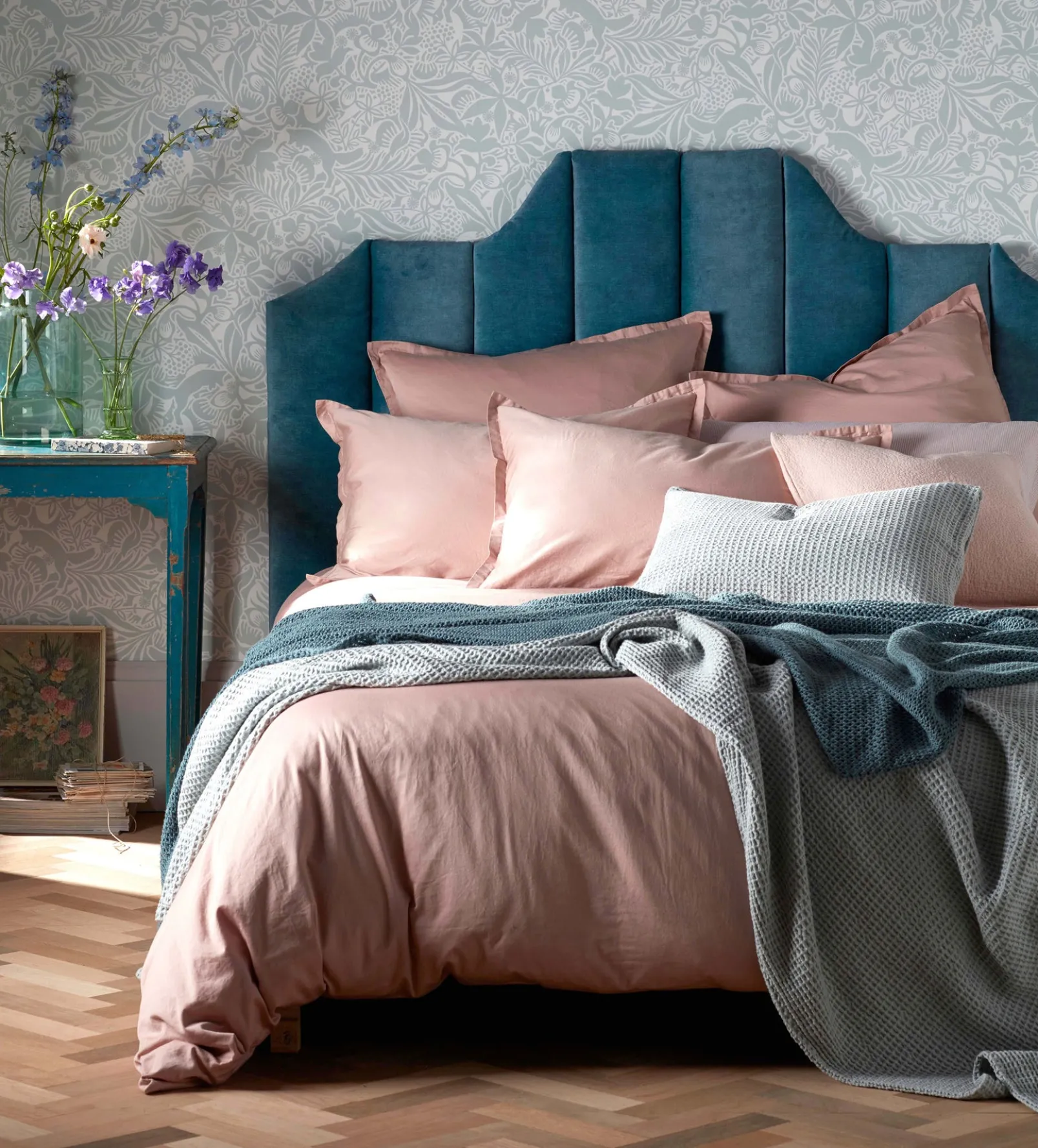 Dusty Pink Super Soft 100% Cotton Duvet Cover