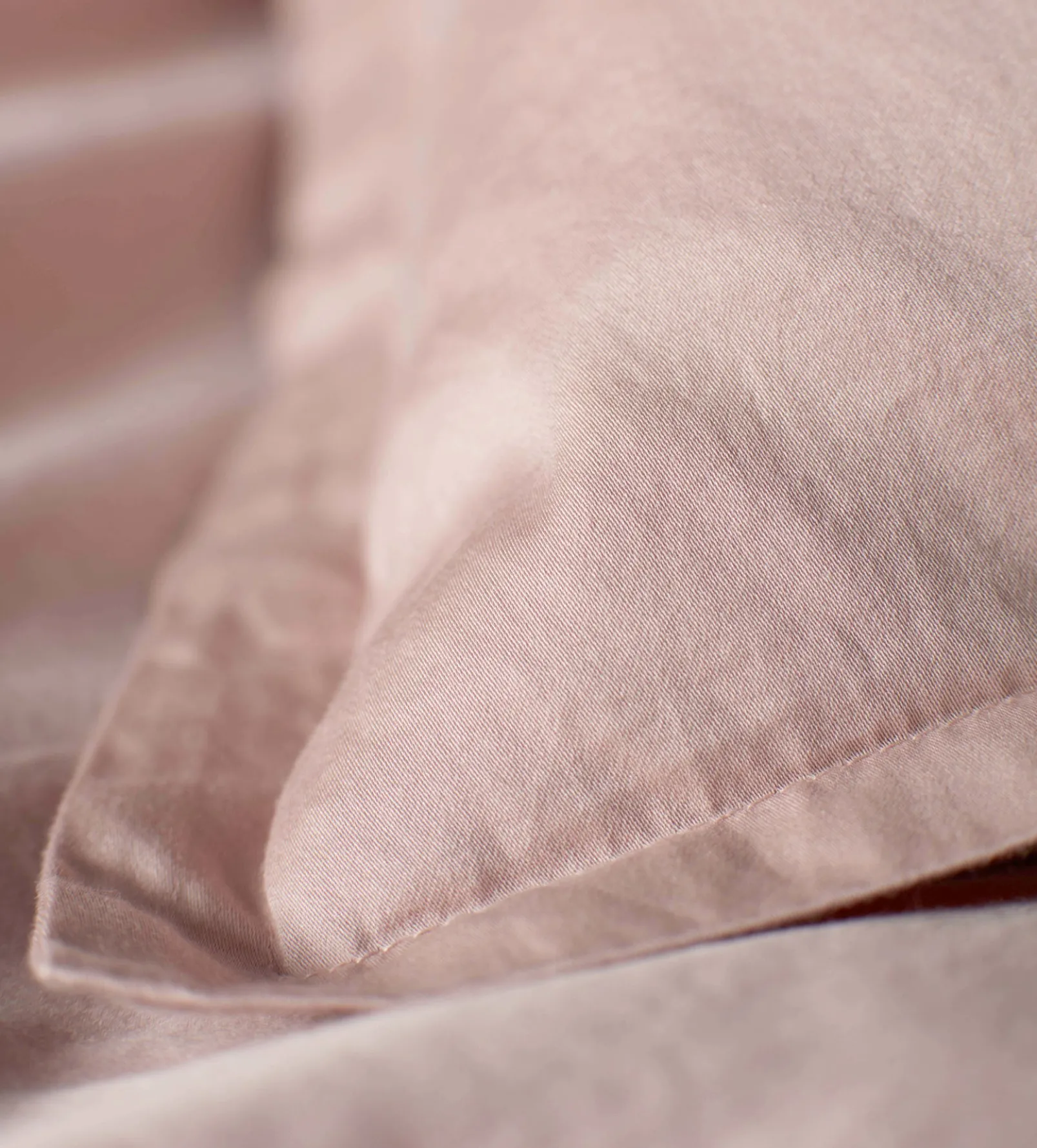 Dusty Pink Super Soft 100% Cotton Duvet Cover