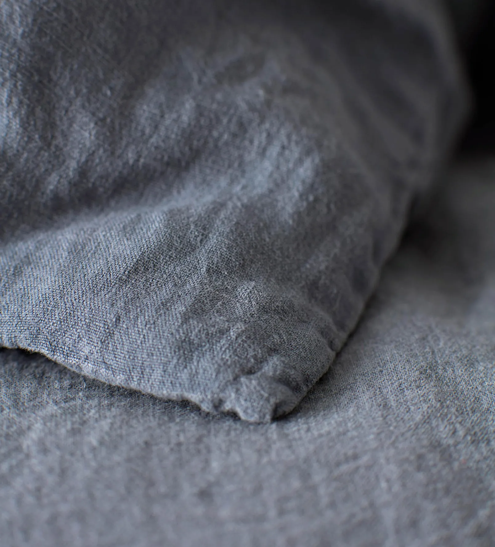 French Blue 100% Linen Duvet Cover