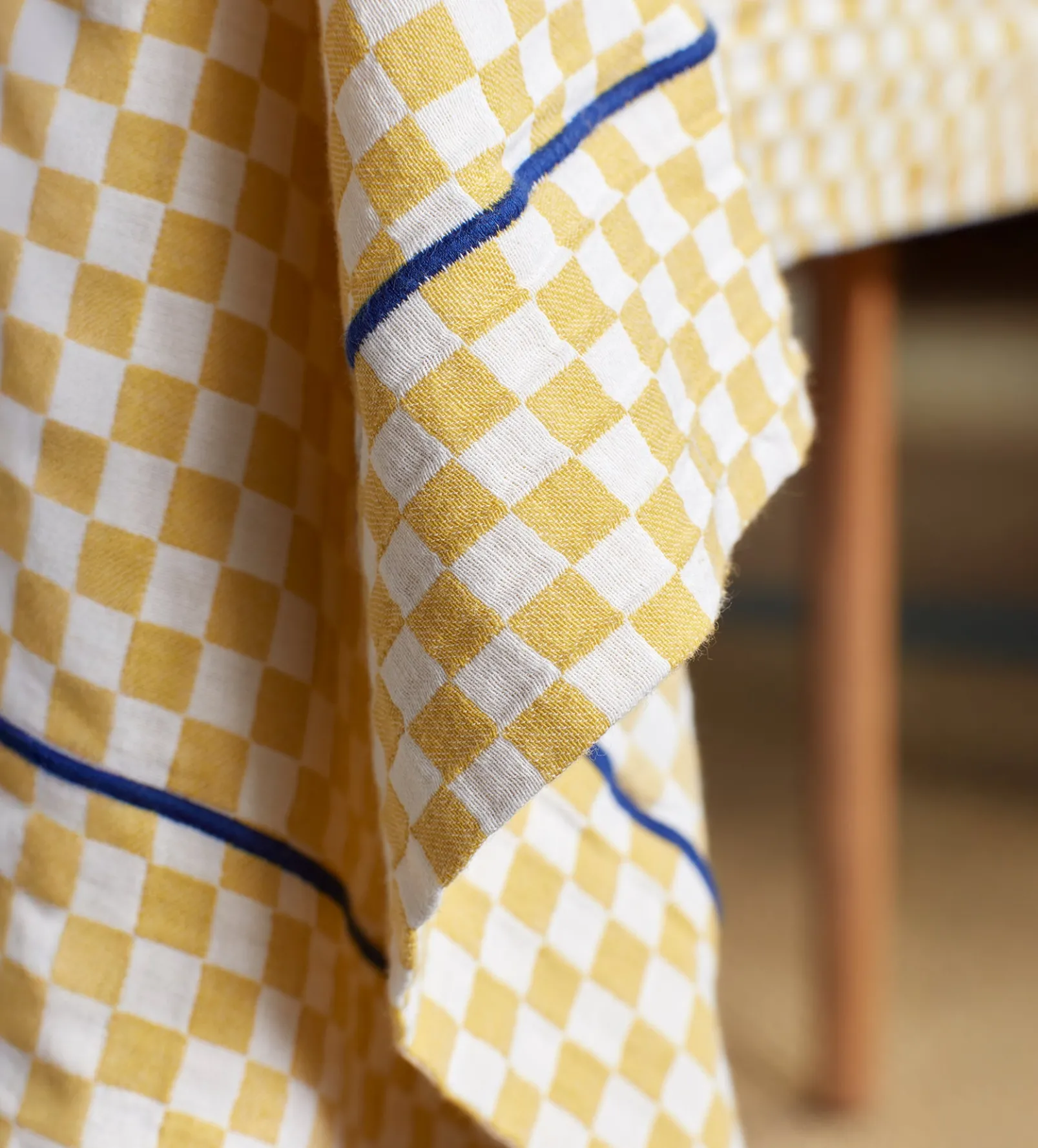 Glassette Cecilia 100% Cotton Rectangle Tablecloth