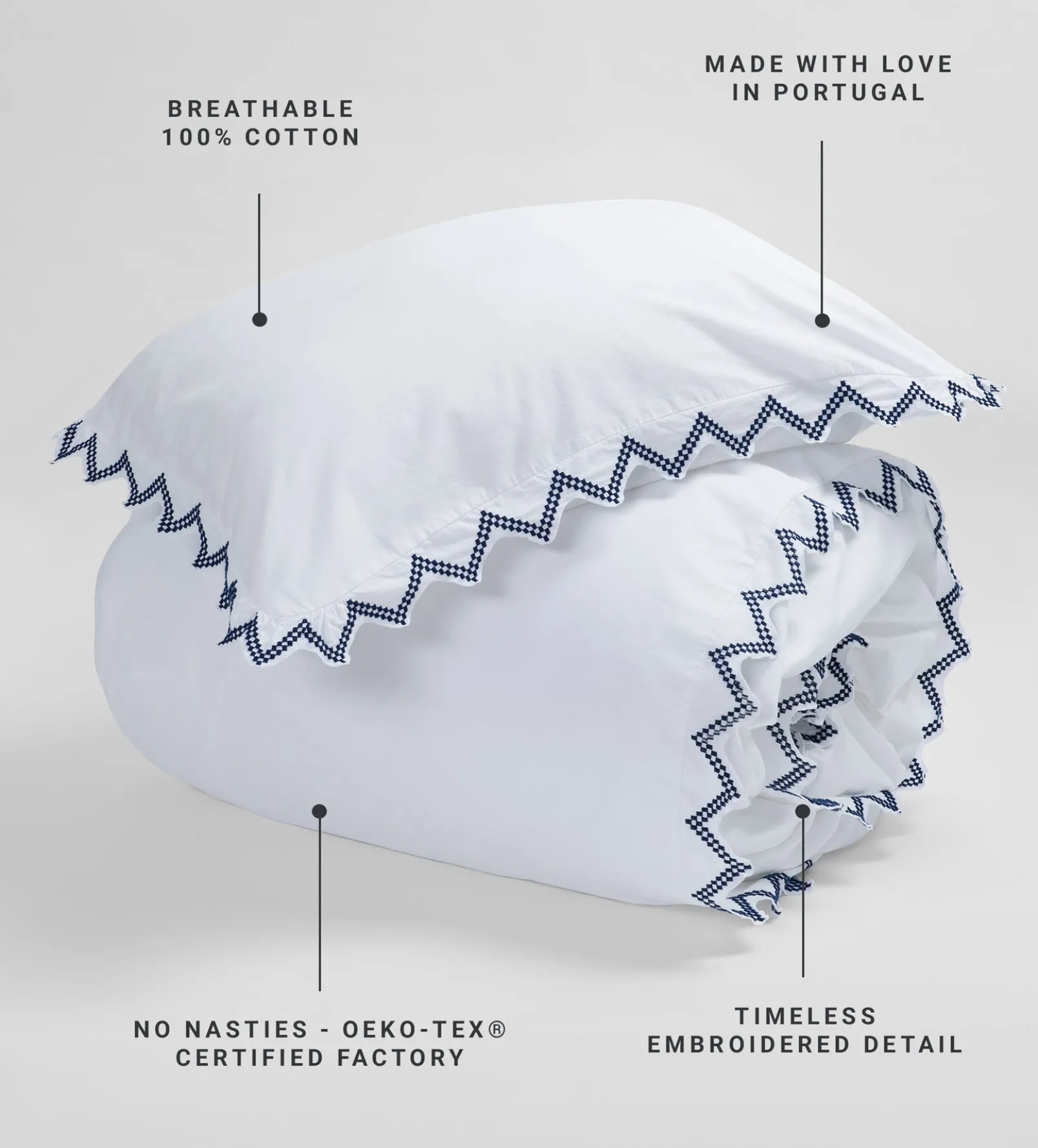 Glassette Freida 100% Cotton Duvet Cover