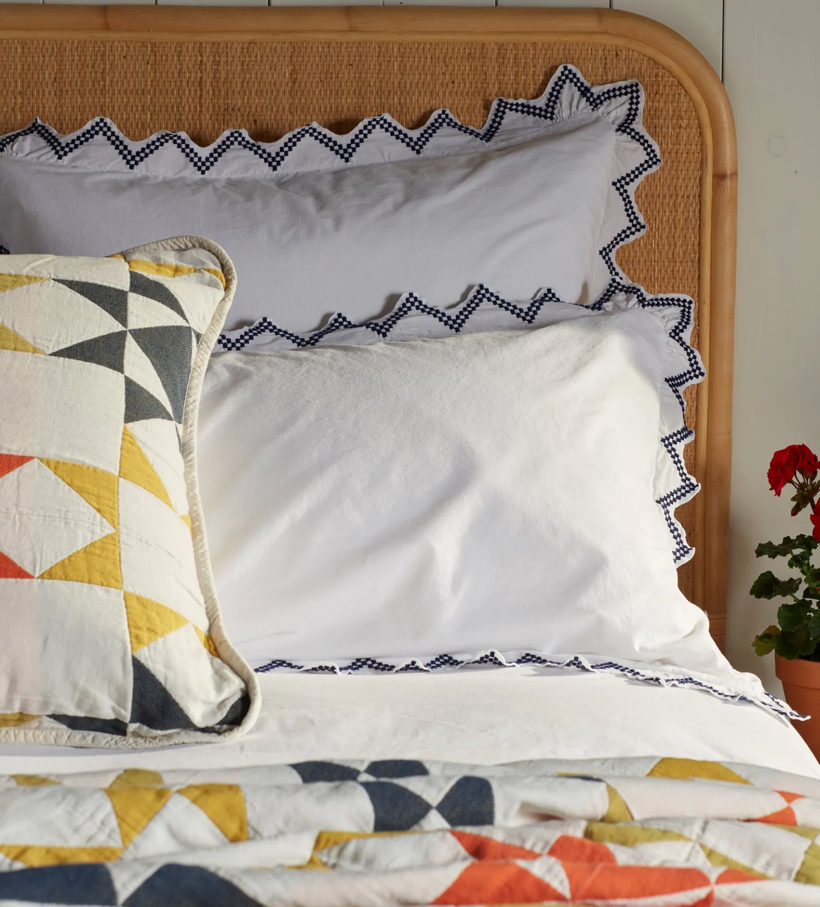 Glassette Freida 100% Cotton Oxford Pillowcase