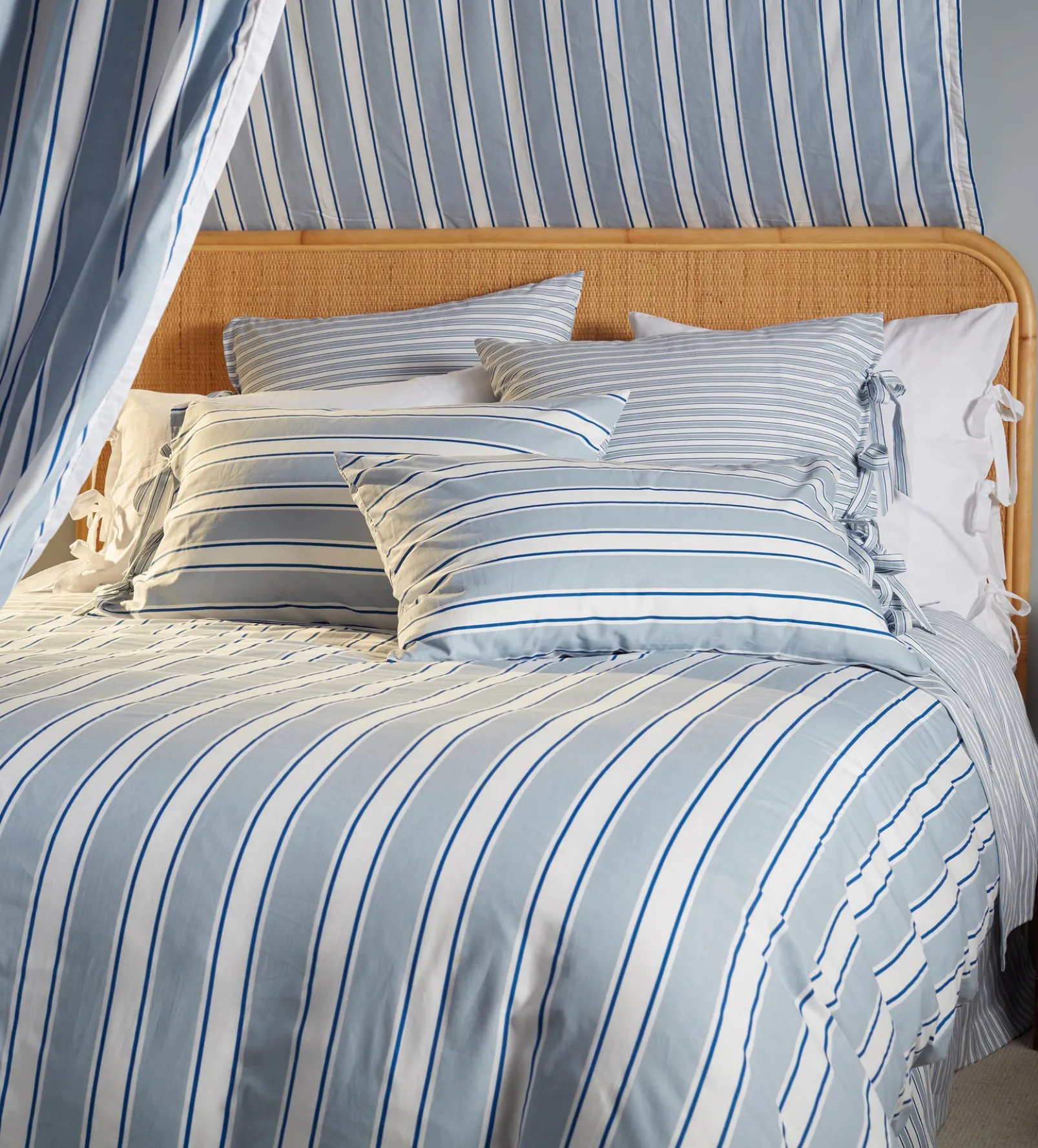 Glassette Teddy Stripe 100% Cotton Duvet Cover