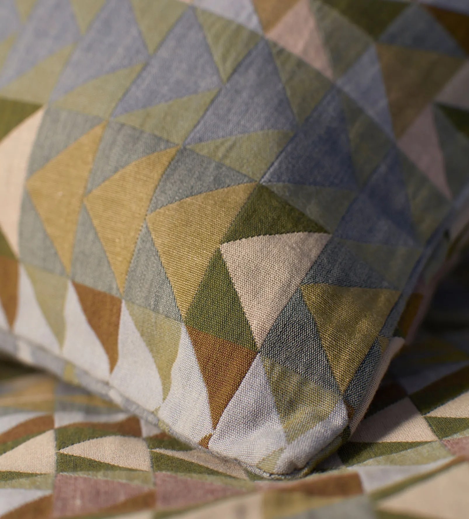 Green Jude 100% Cotton Duvet Cover