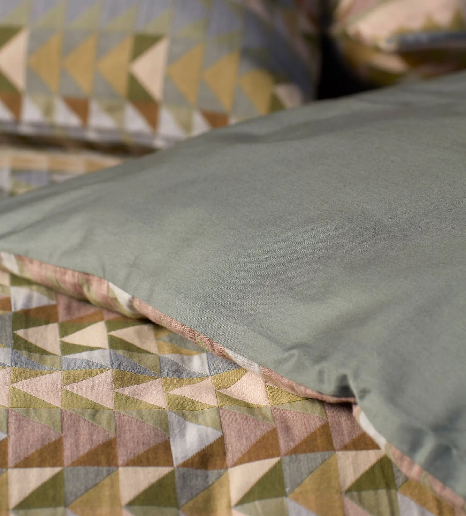 Green Jude 100% Cotton Housewife Pillowcase