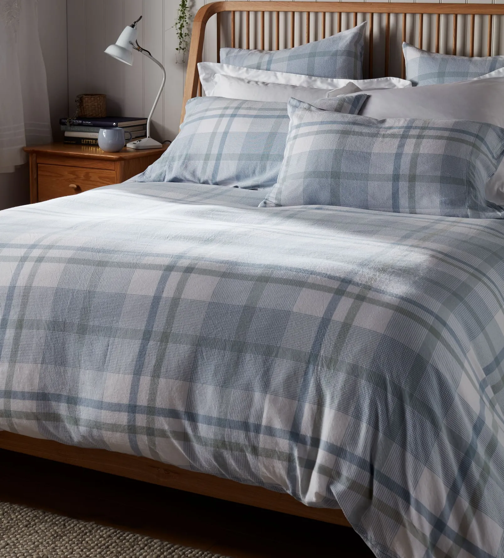 Lauren Check 100% Cotton Duvet Cover