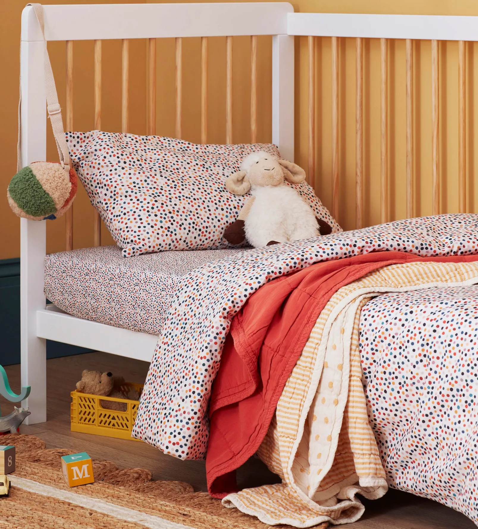 Marmalade Little Finn 100% Cotton Quilted Throw