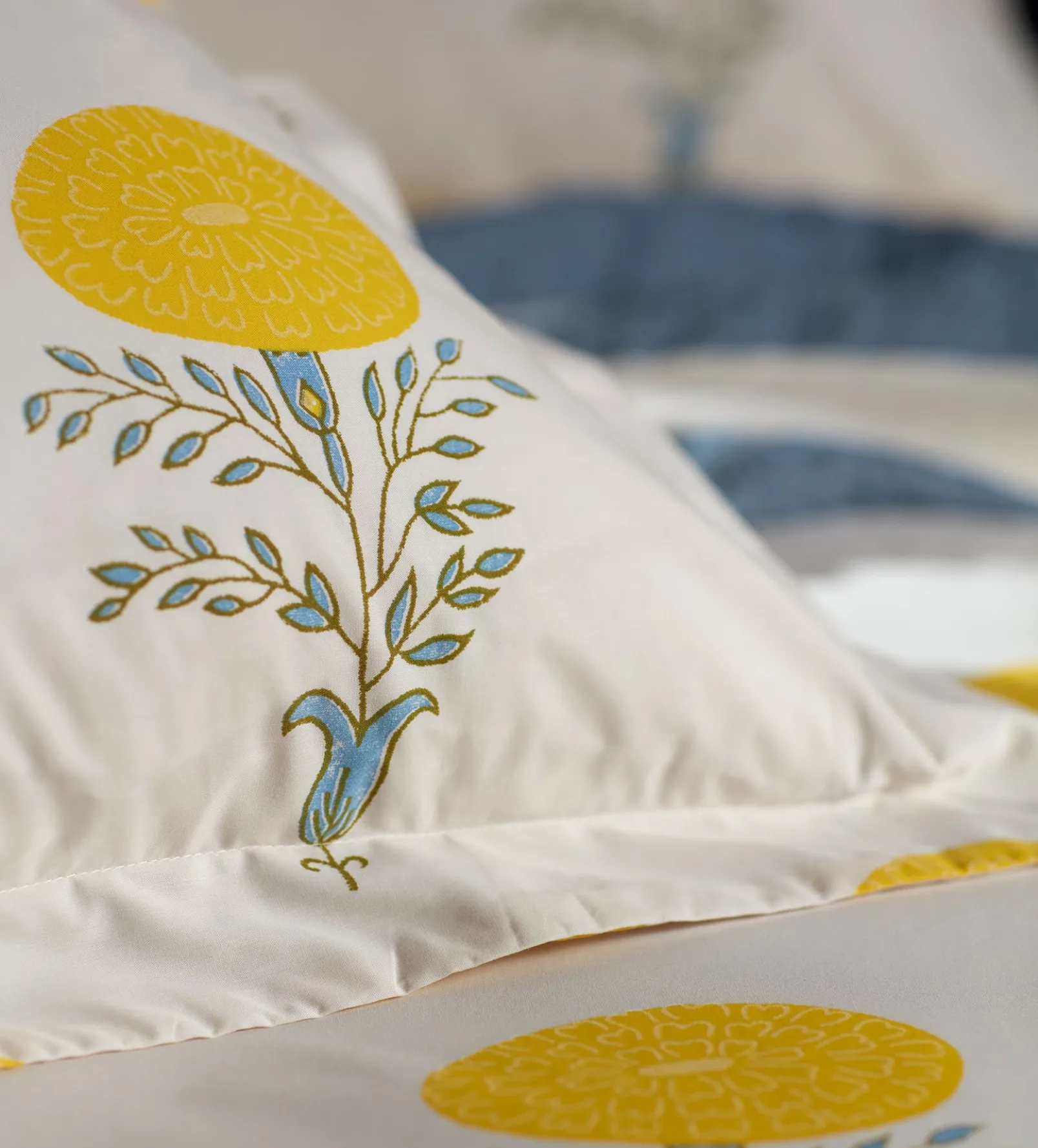 Molly Mahon Marigold 100% Cotton Oxford Pillowcase