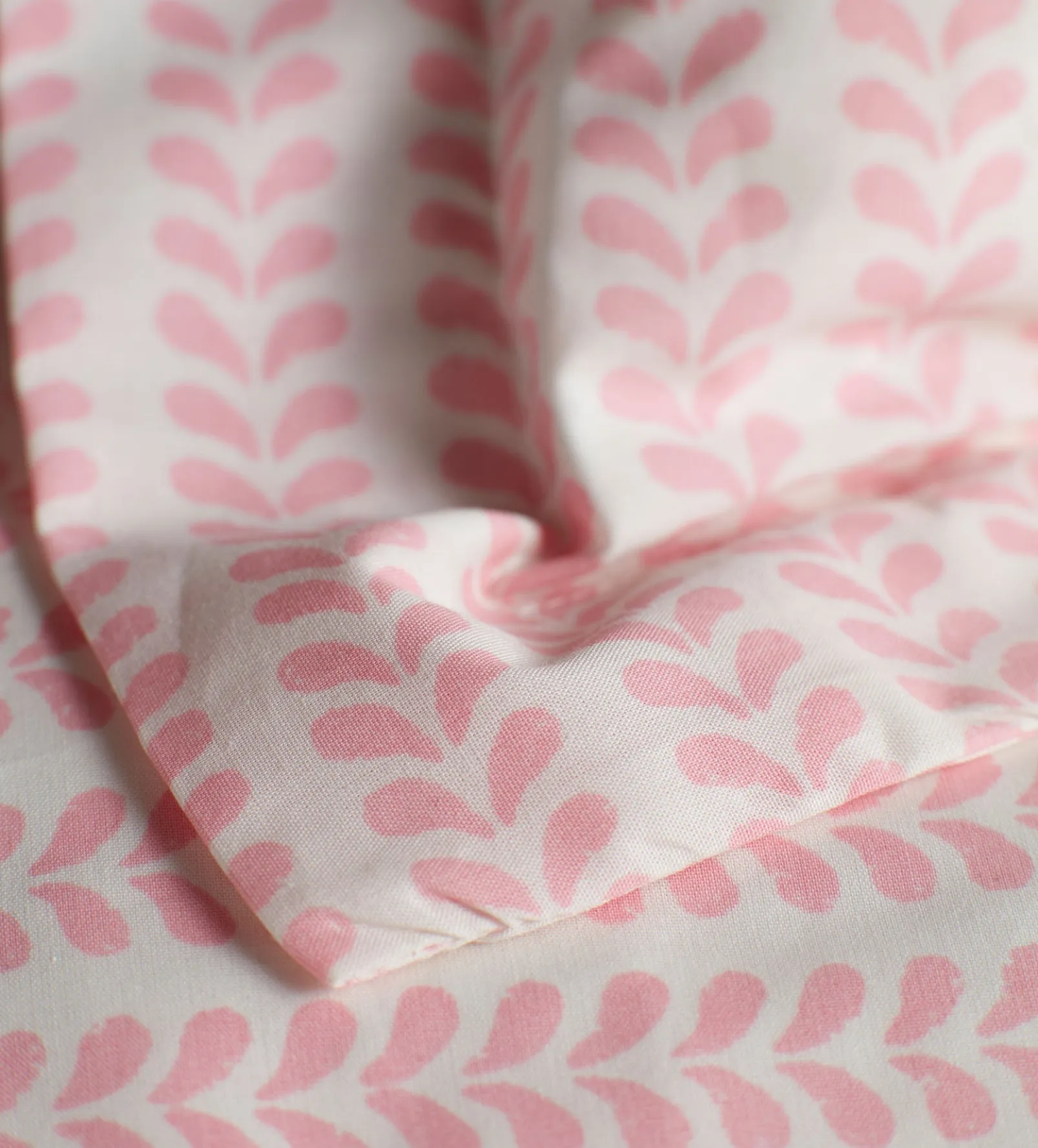 Molly Mahon Pink Bindi 100% Cotton Duvet Cover