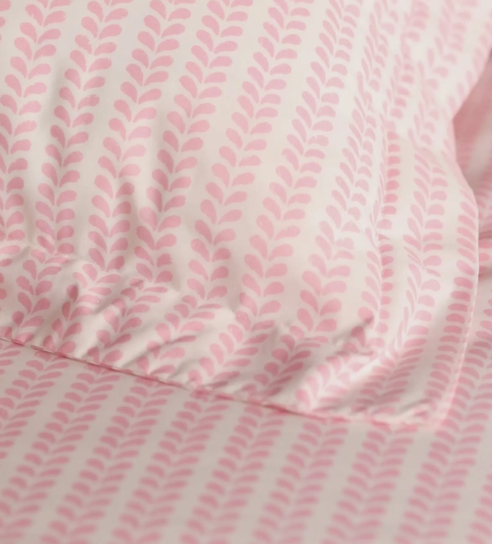Molly Mahon Pink Bindi 100% Cotton Duvet Cover