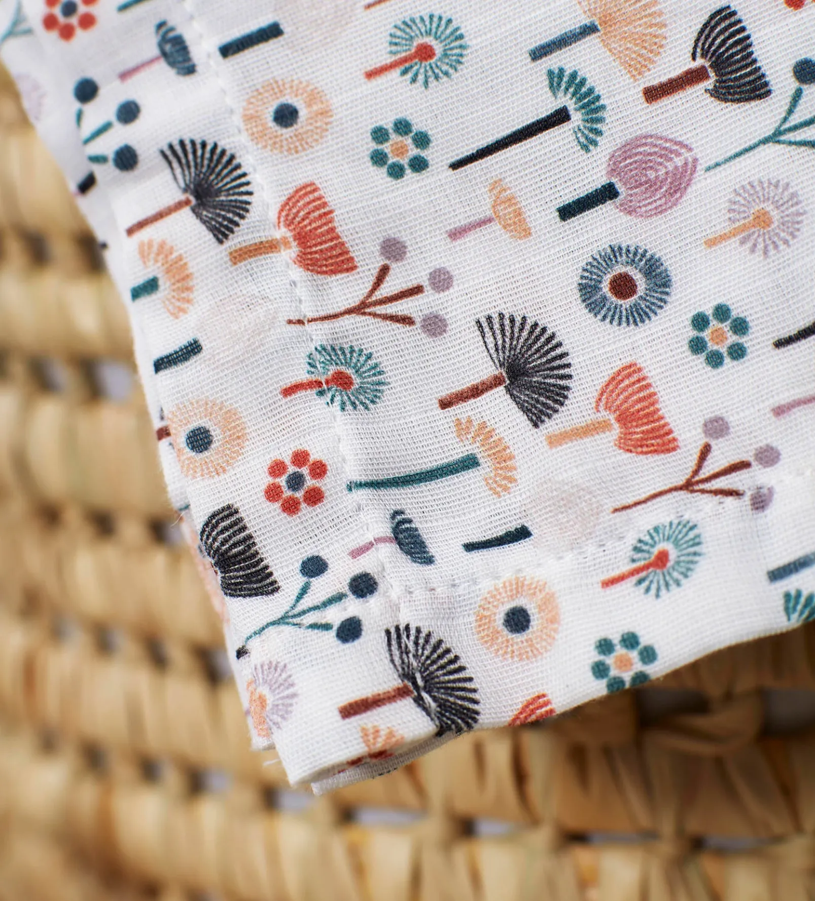 Molly Meadow 100% Organic Cotton Muslin Swaddle Blanket