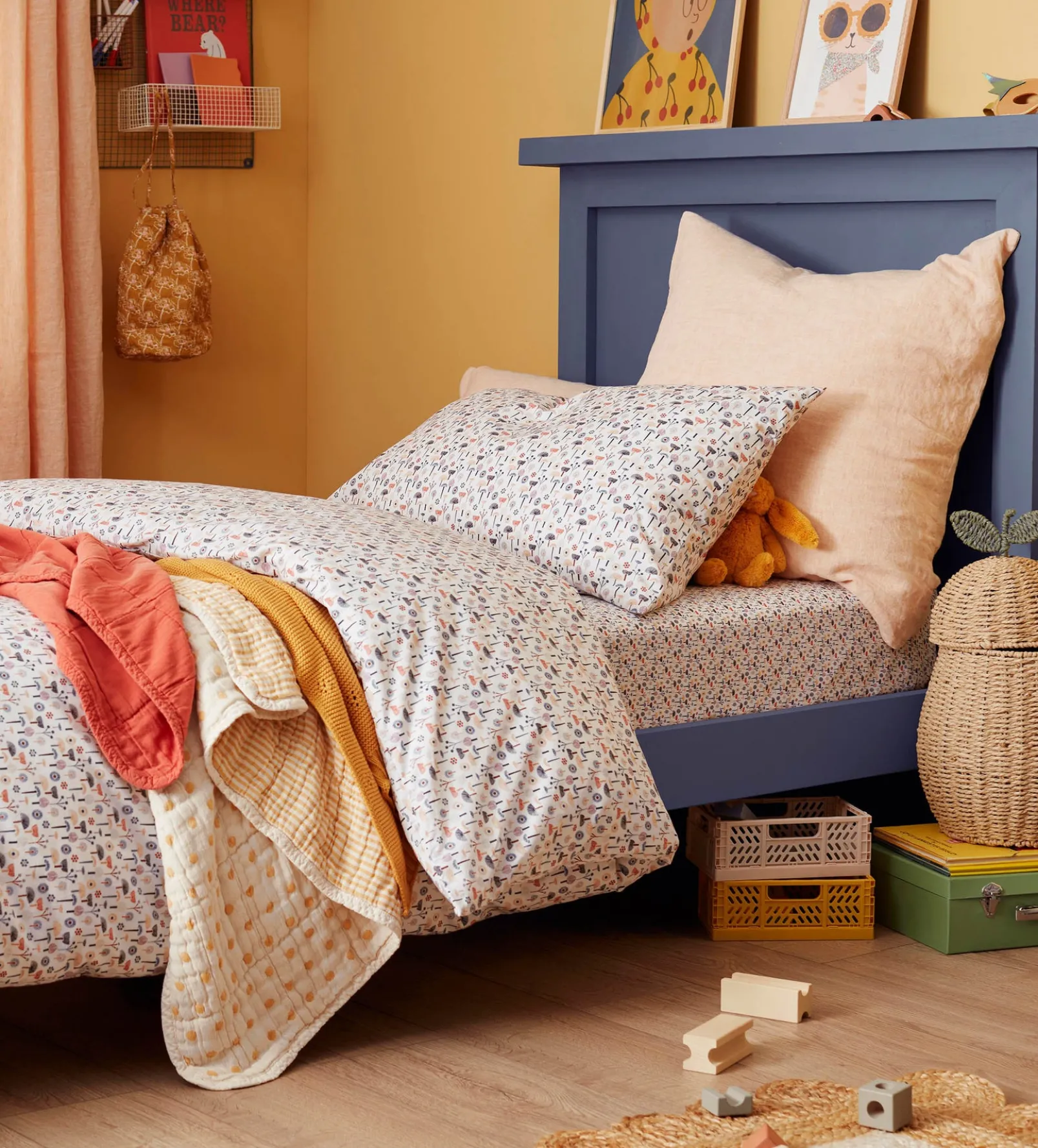 Molly Meadow 100% Organic Cotton Single Fitted Sheet