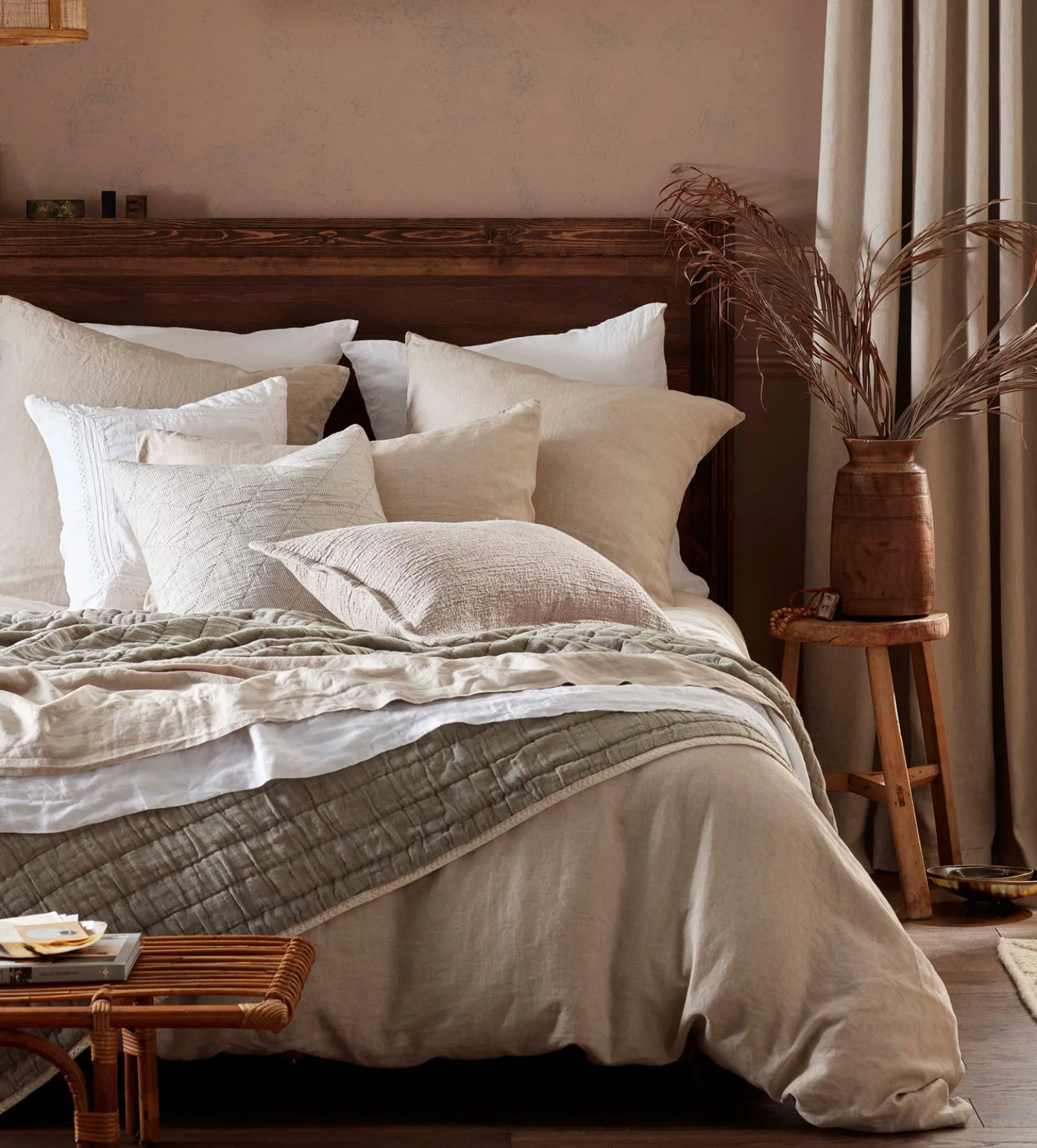 Natural 100% Linen Flat Sheet