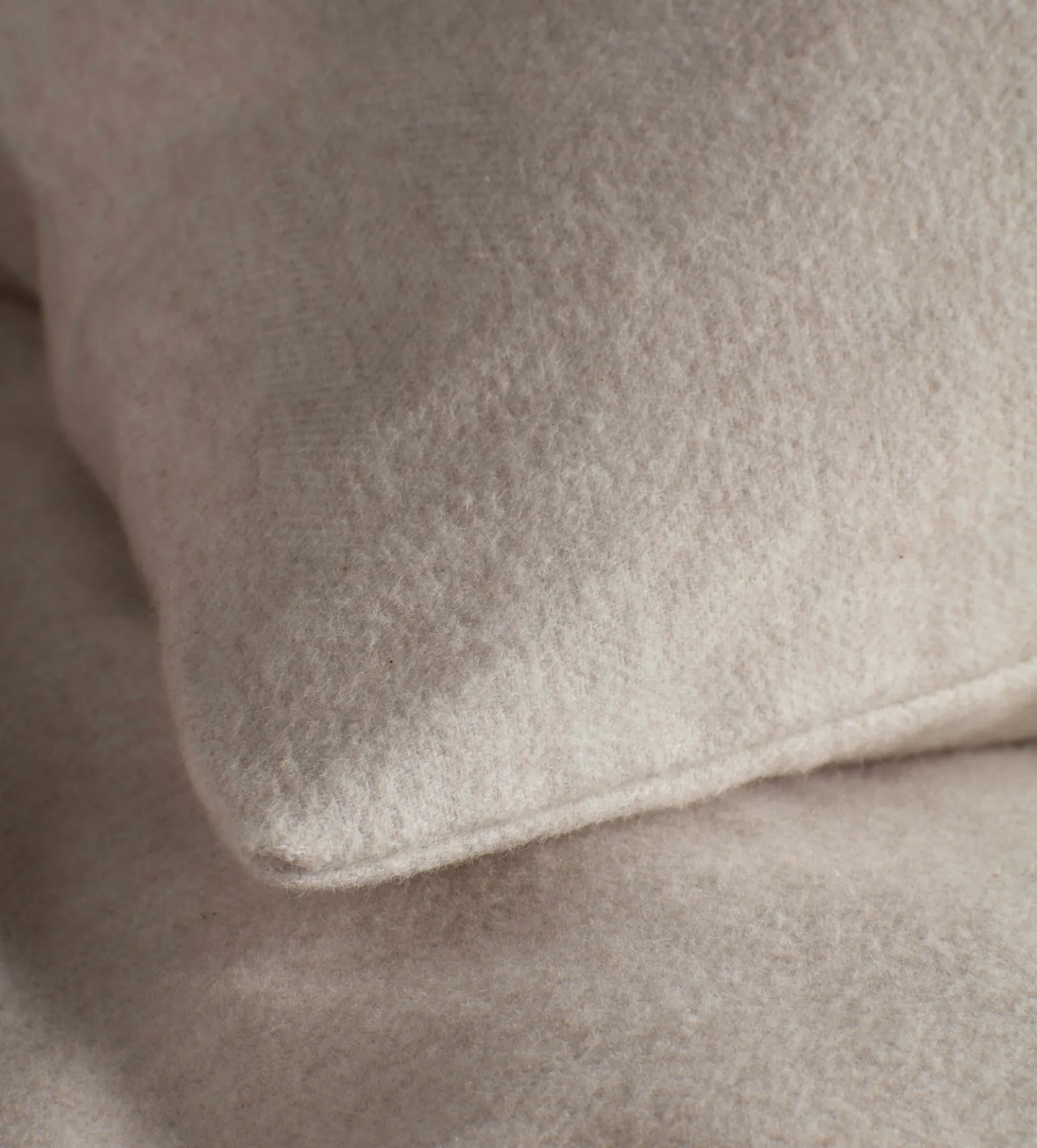 Natural Brushed 100% Cotton Fitted Sheet