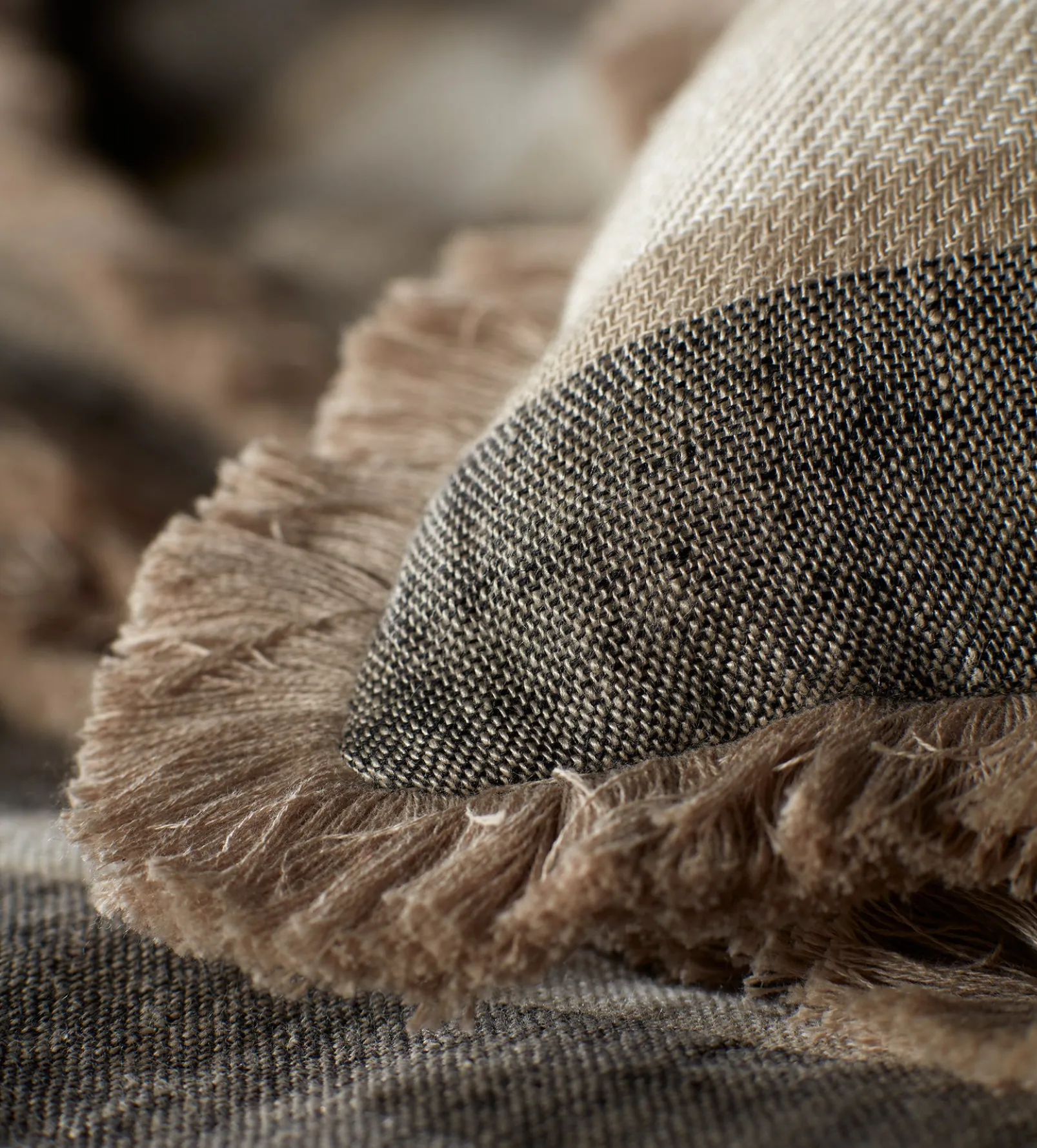 Natural Clara Linen Cushion Cover