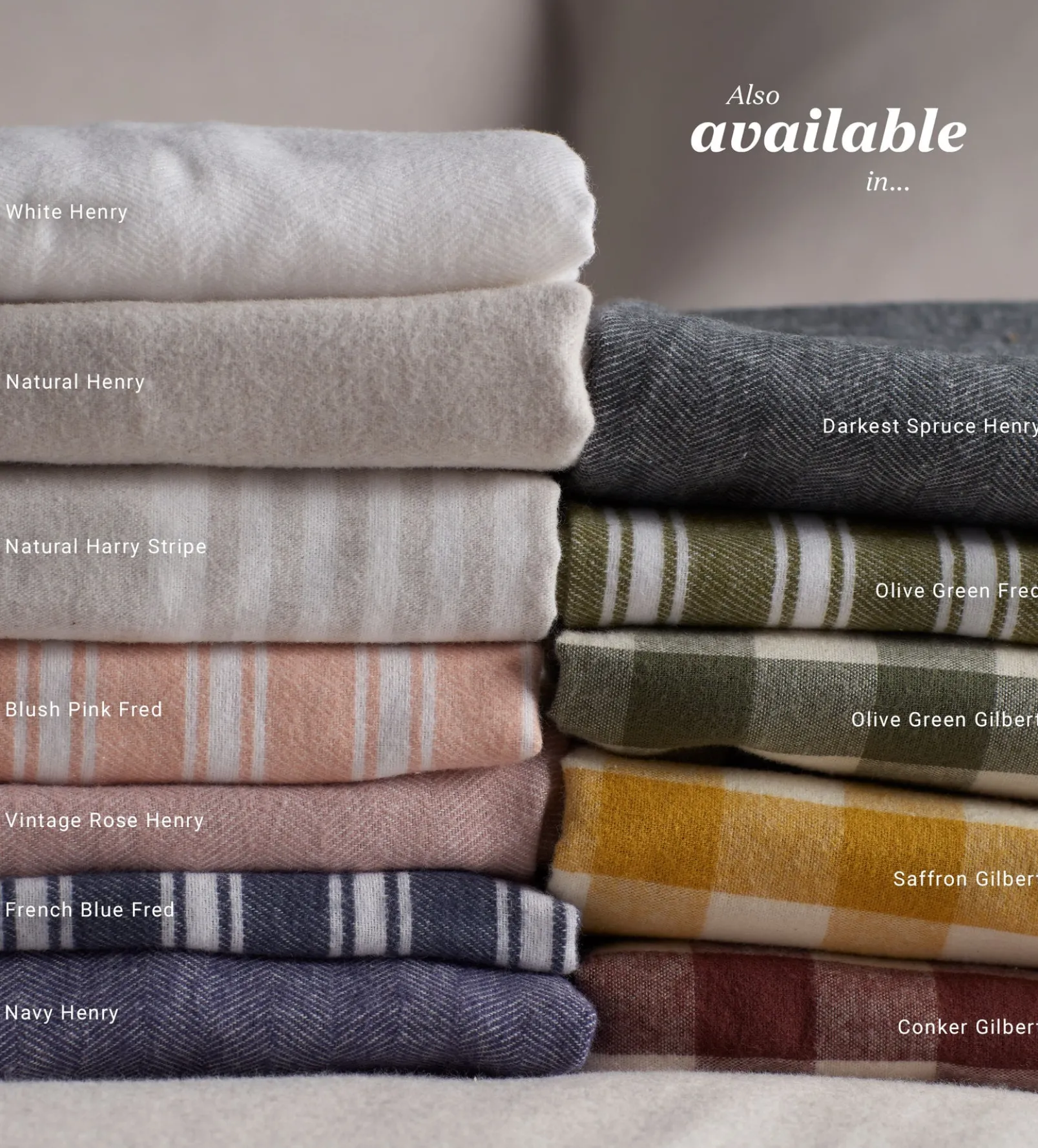 Natural Henry Brushed 100% Cotton Pillowcase