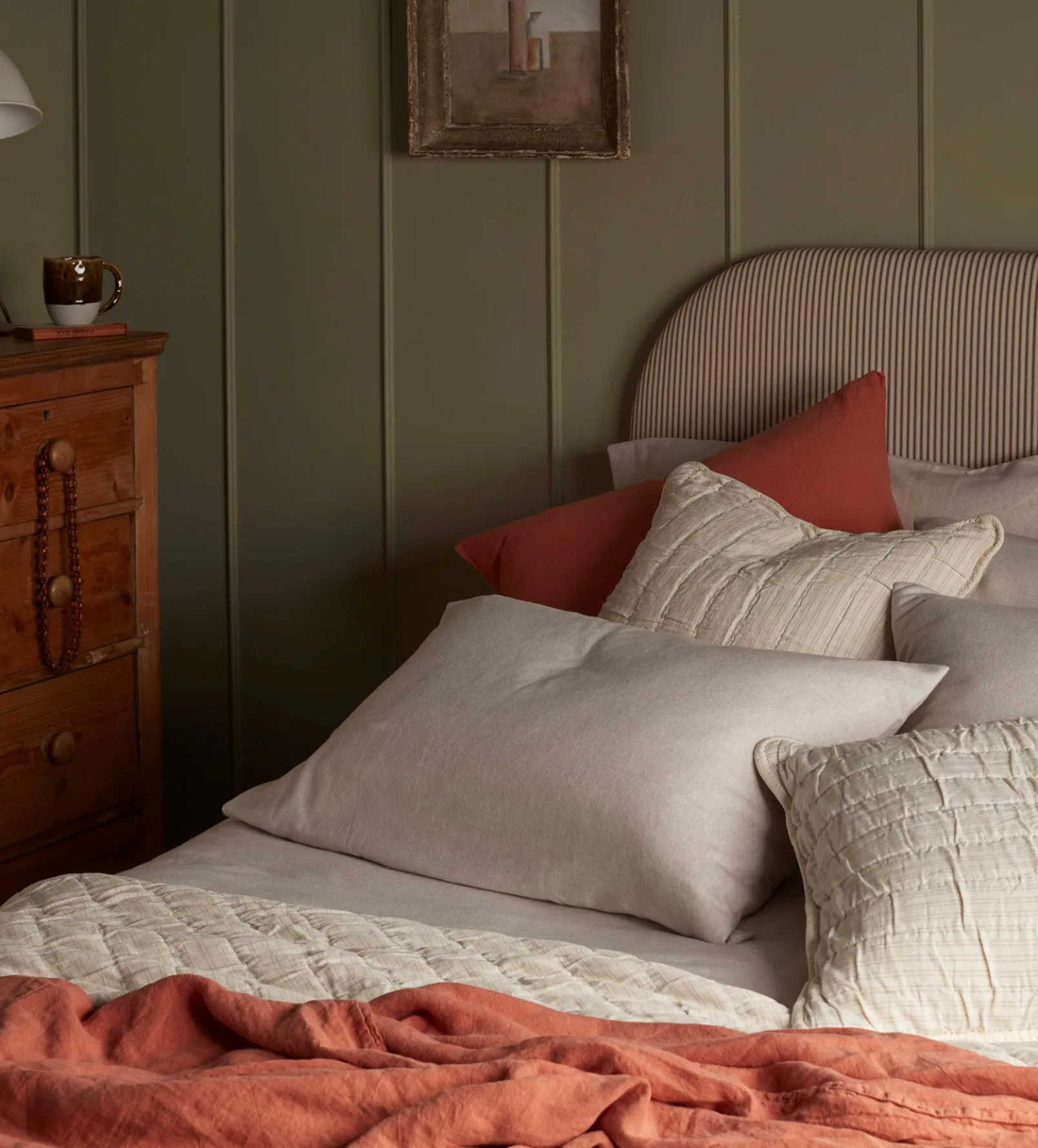 Natural Henry Brushed 100% Cotton Duvet Cover