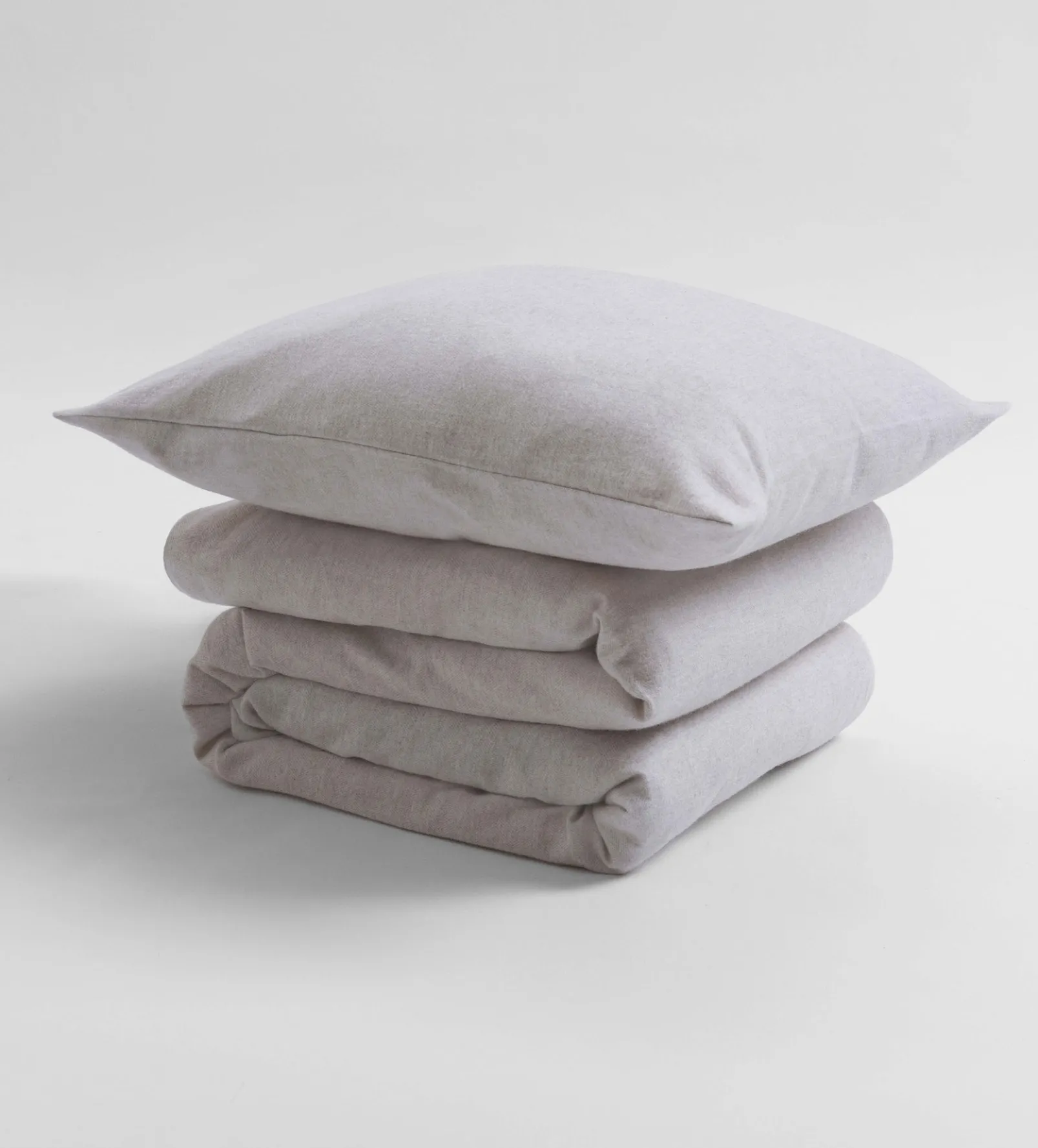 Natural Kit 100% Brushed Cotton Cot Bed Duvet Cover Set