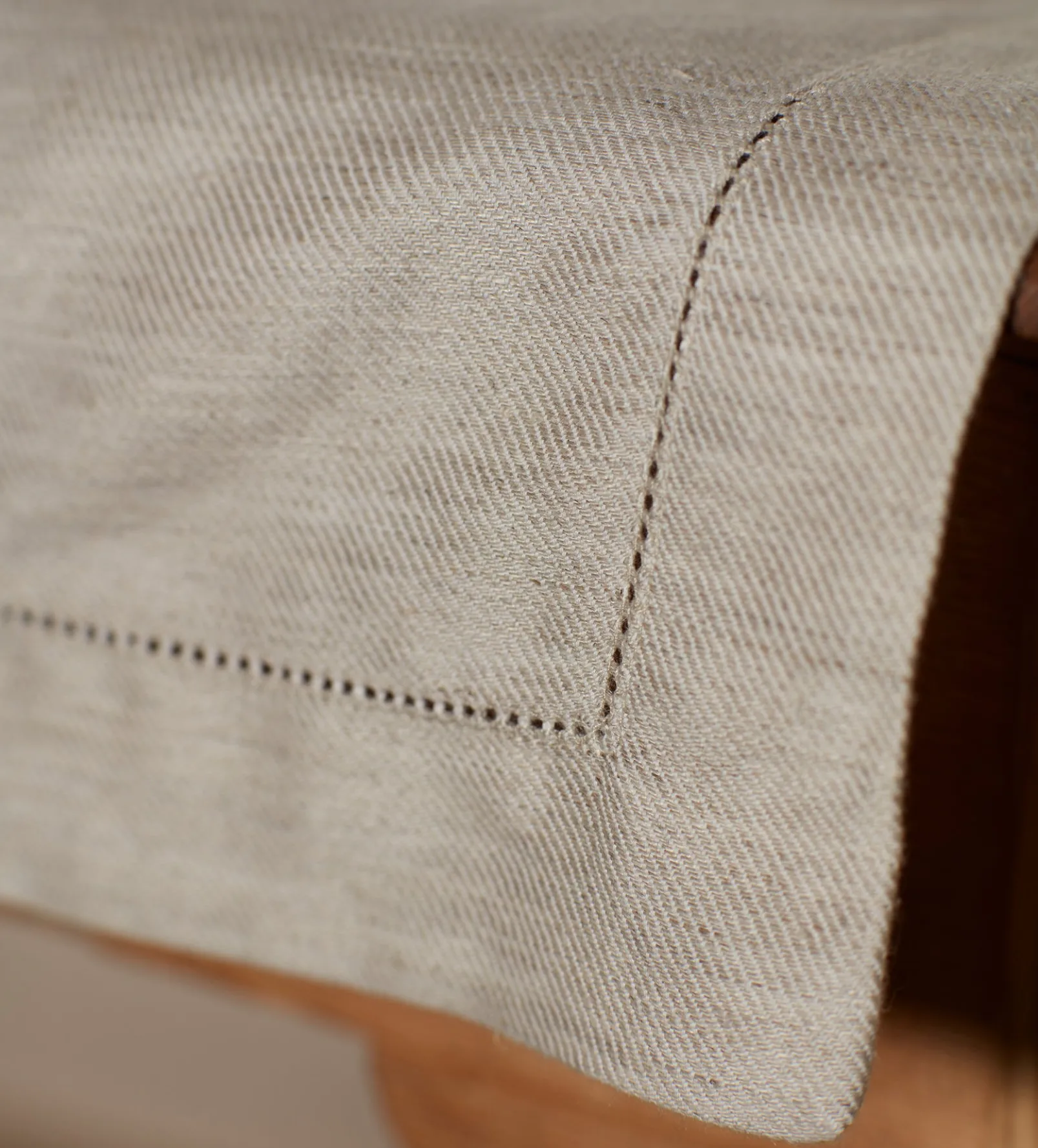 Natural Twill Cotton Linen Table Runner