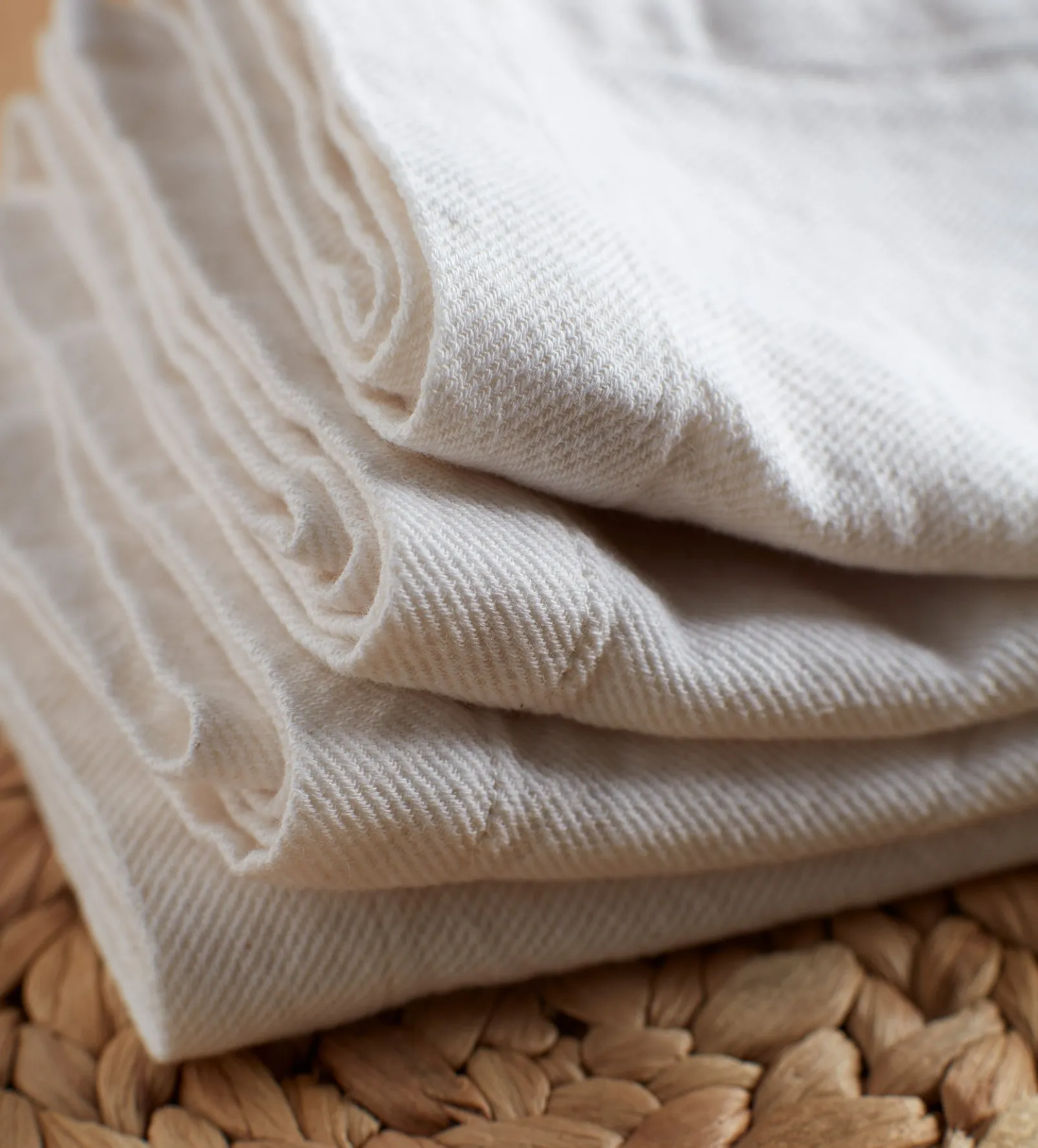 Off White Nellie 100% Cotton Napkins - Set of 4