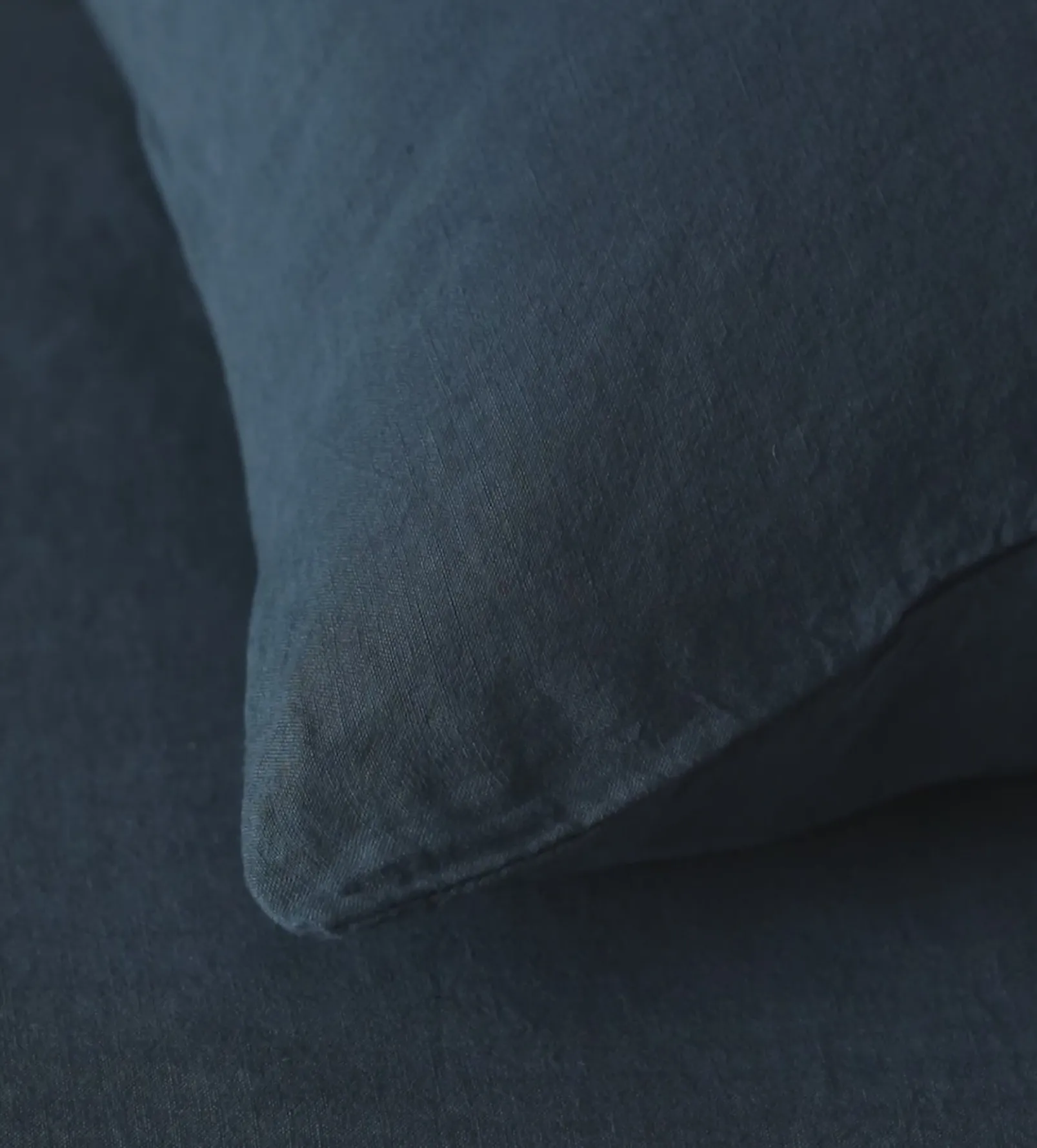 Peacock 100% Linen Duvet Cover