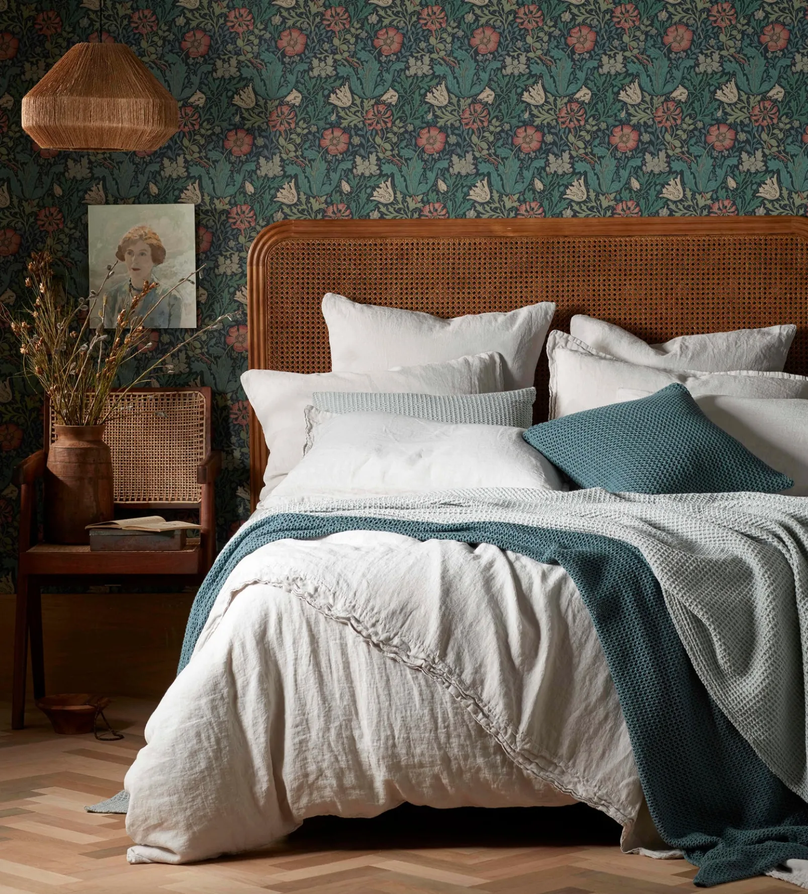 Pebble Grey 100% Linen Duvet Cover