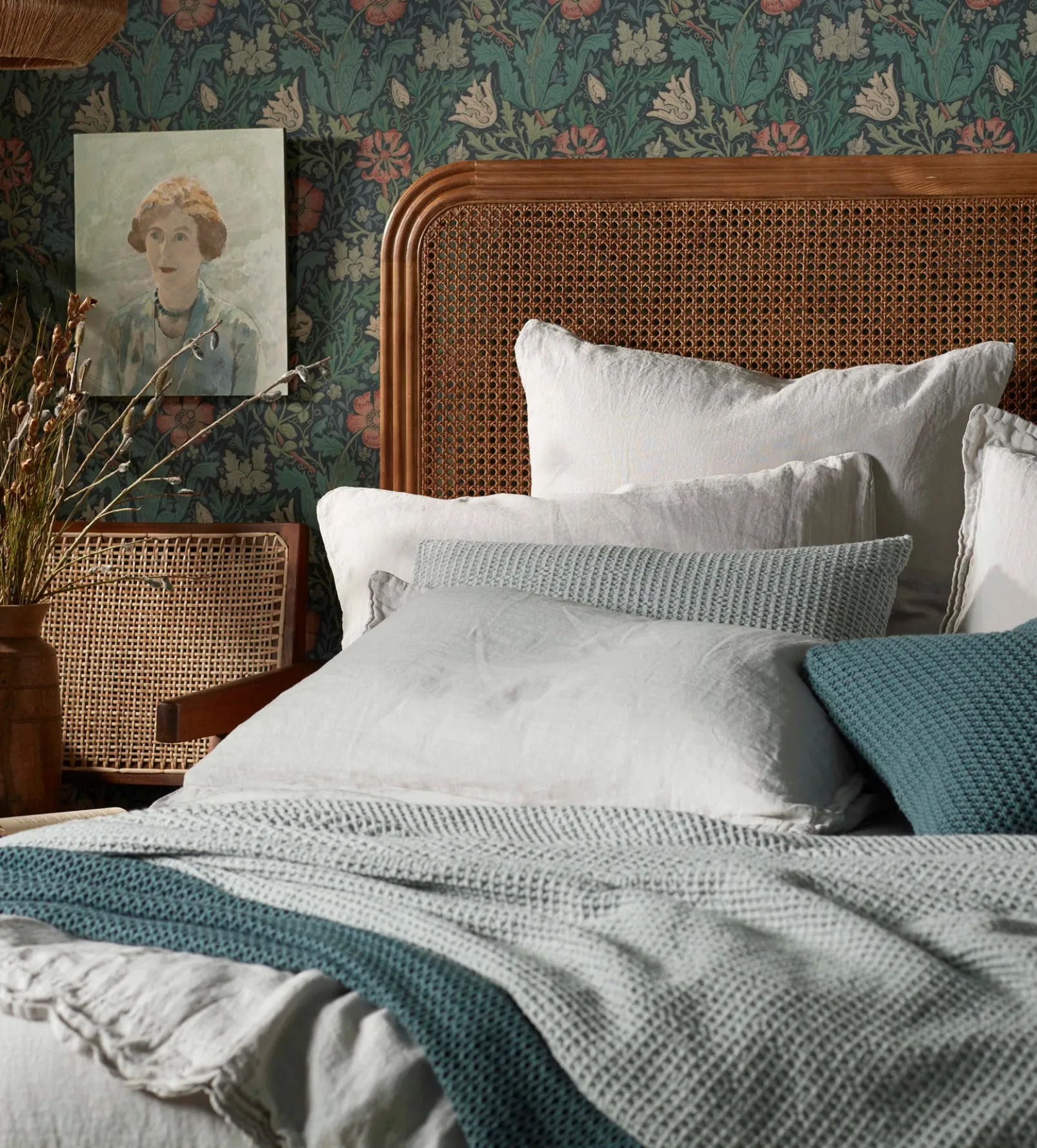 Pebble Grey 100% Linen Oxford Pillowcase