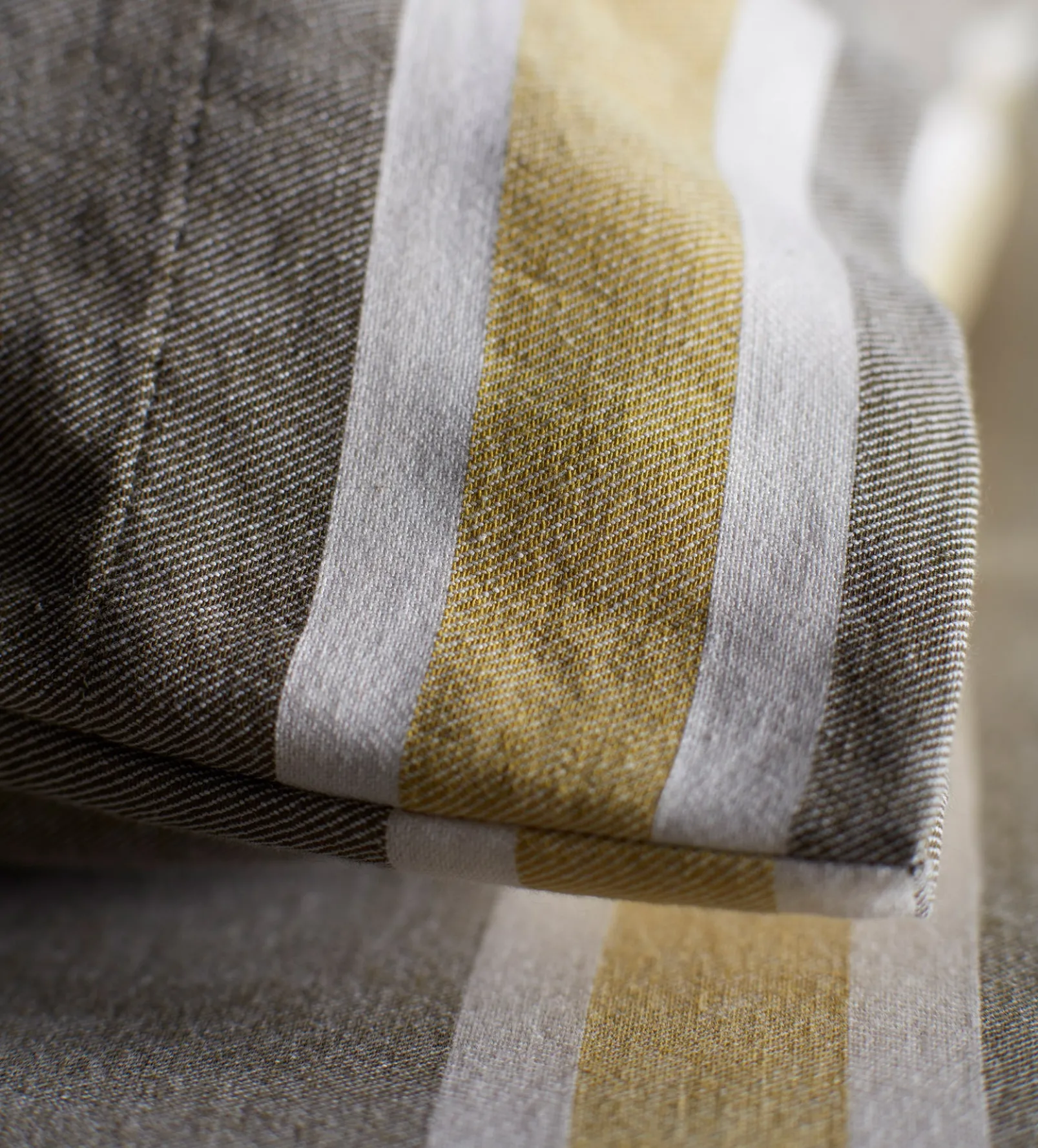 Sadie Stripe 100% Organic Cotton Duvet Cover