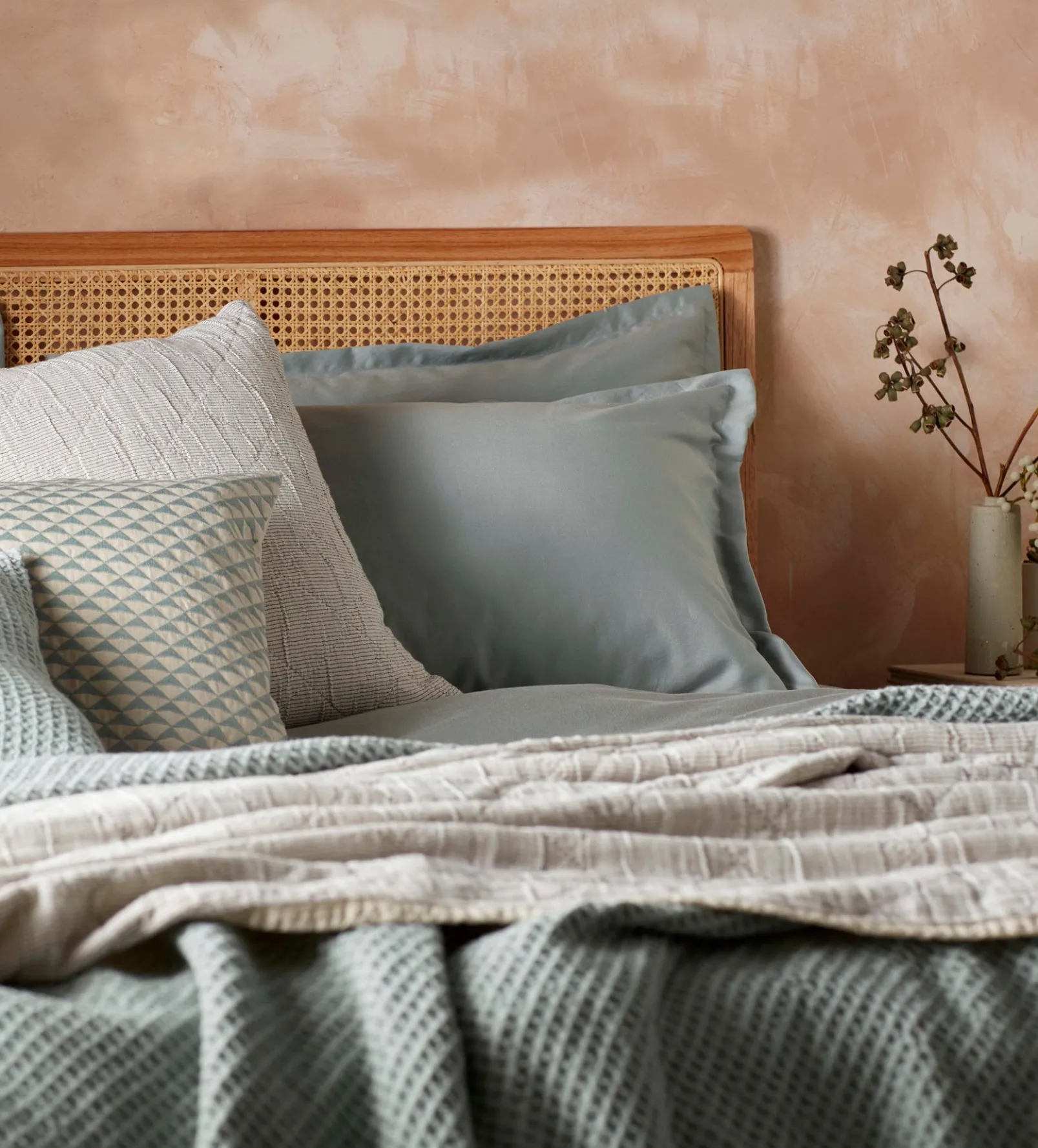 Sage Super Soft 100% Cotton Oxford Pillowcase