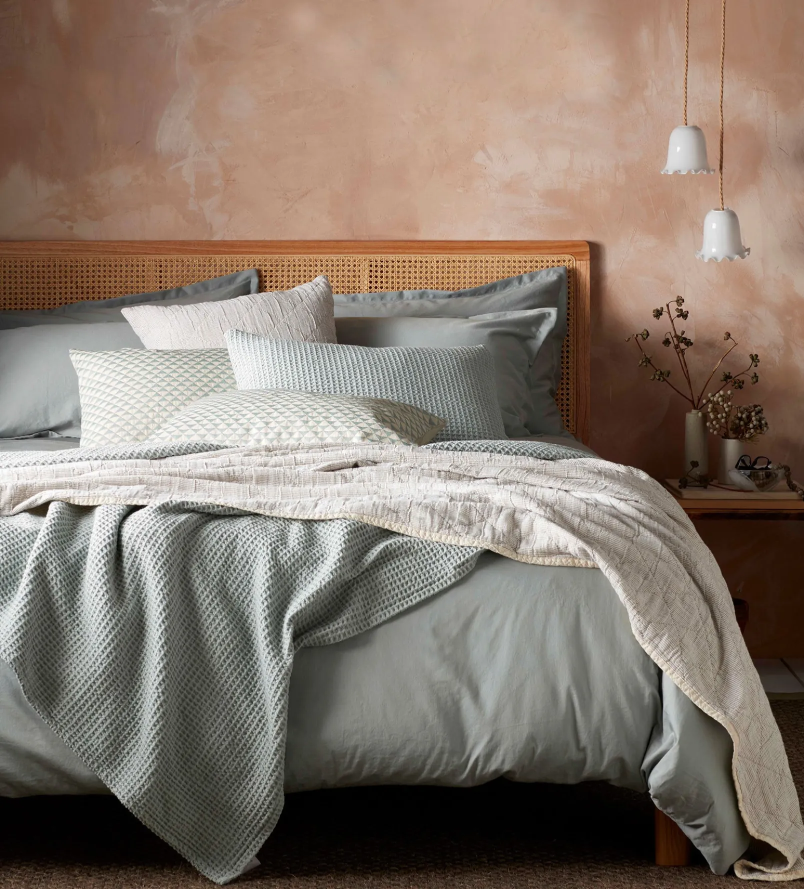 Sage Super Soft 100% Cotton Fitted Sheet