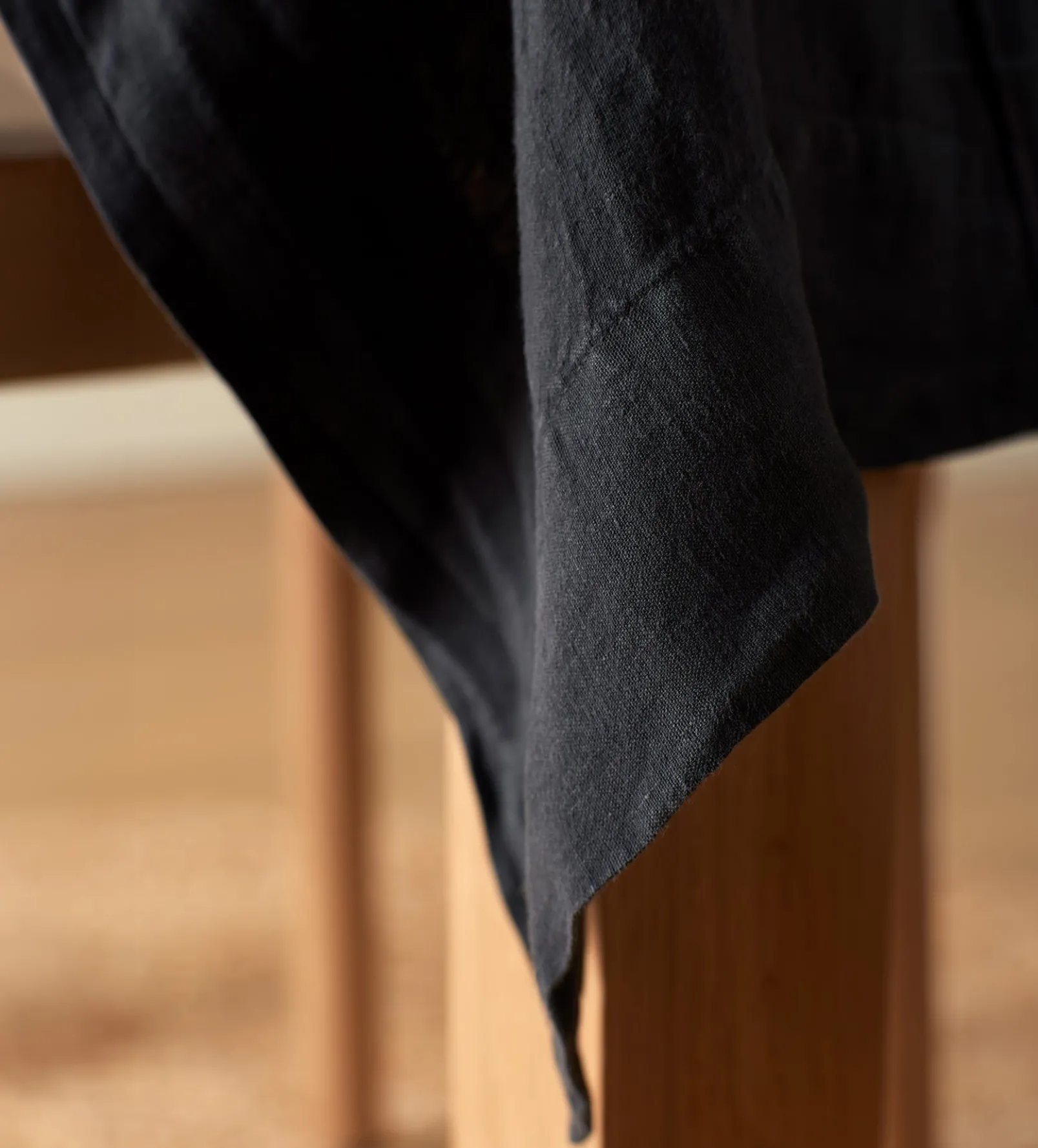 Soot 100% Linen Tablecloth