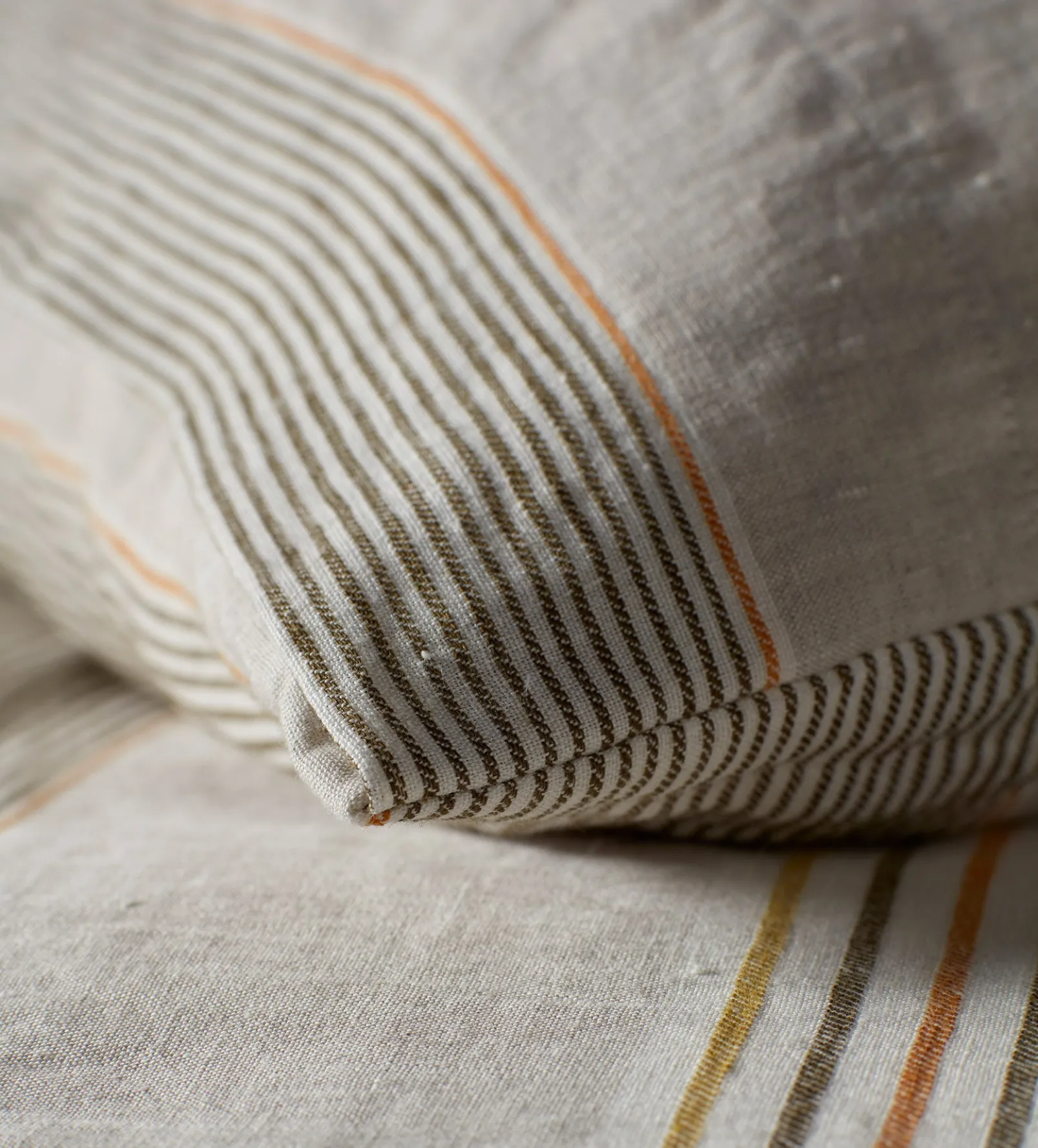 Sophie Stripe 100% Linen Pillowcase