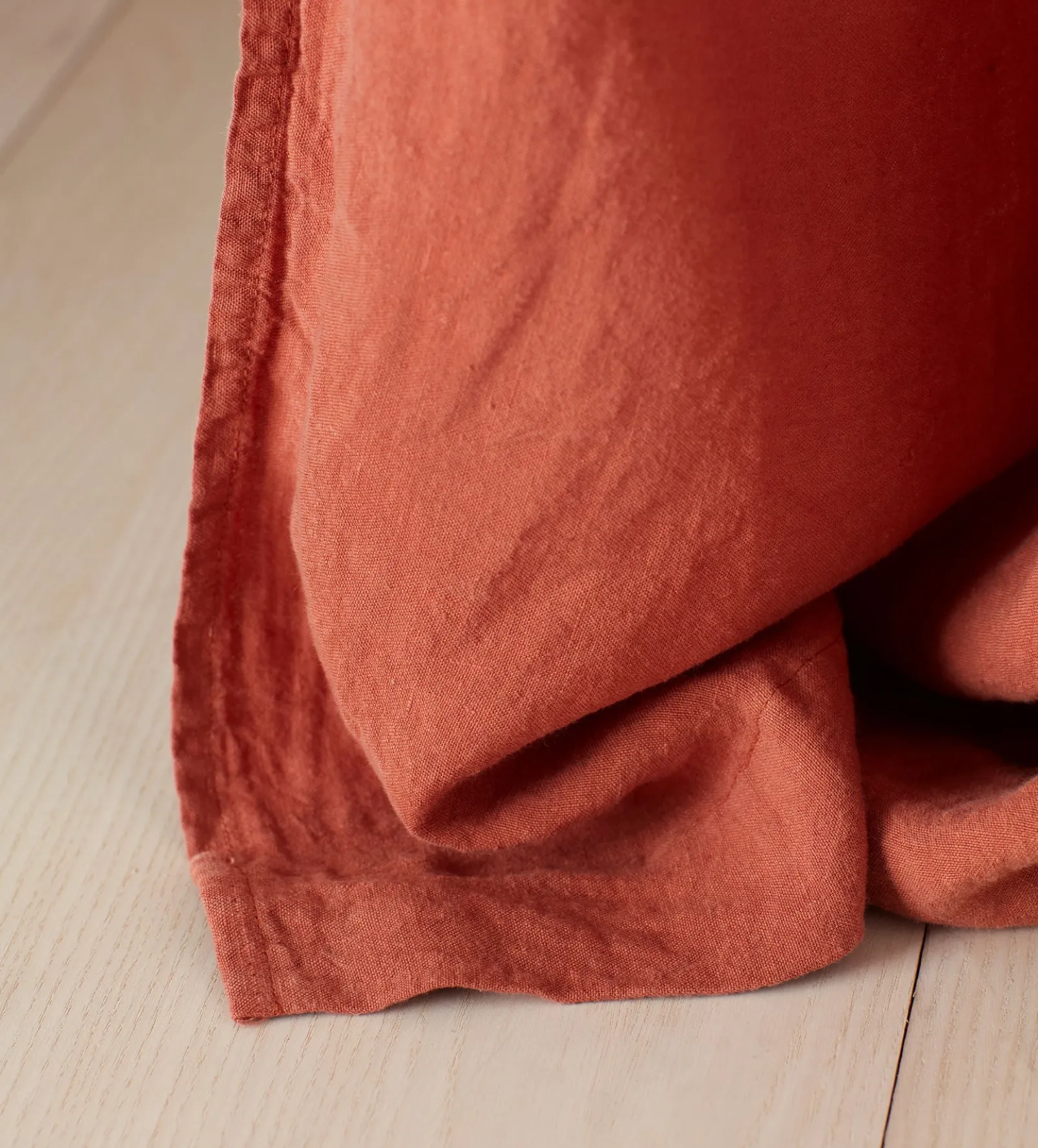 Spice 100% Linen Loop Top Curtain (Single)