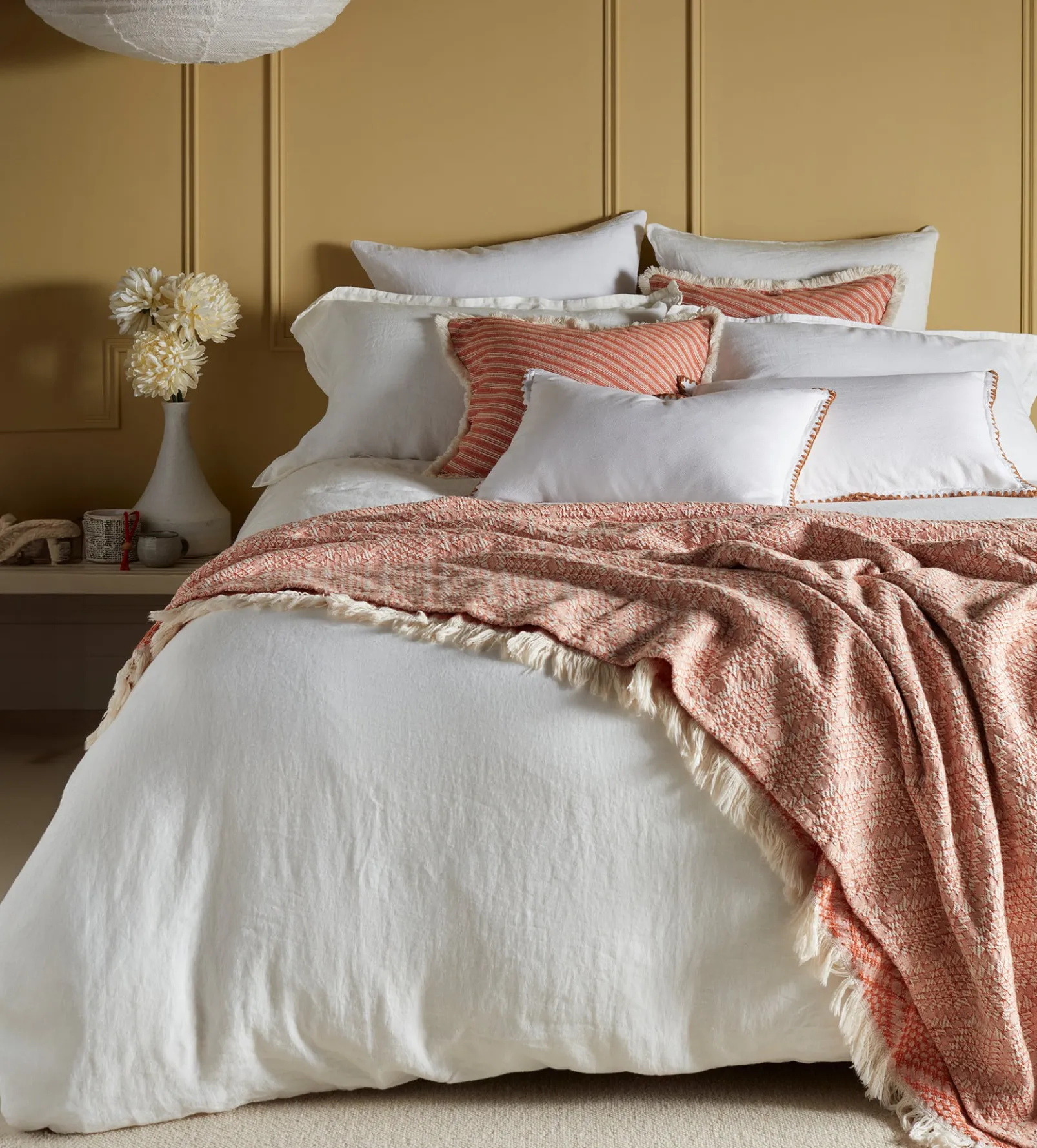 Spice Diamond 100% Cotton Throw