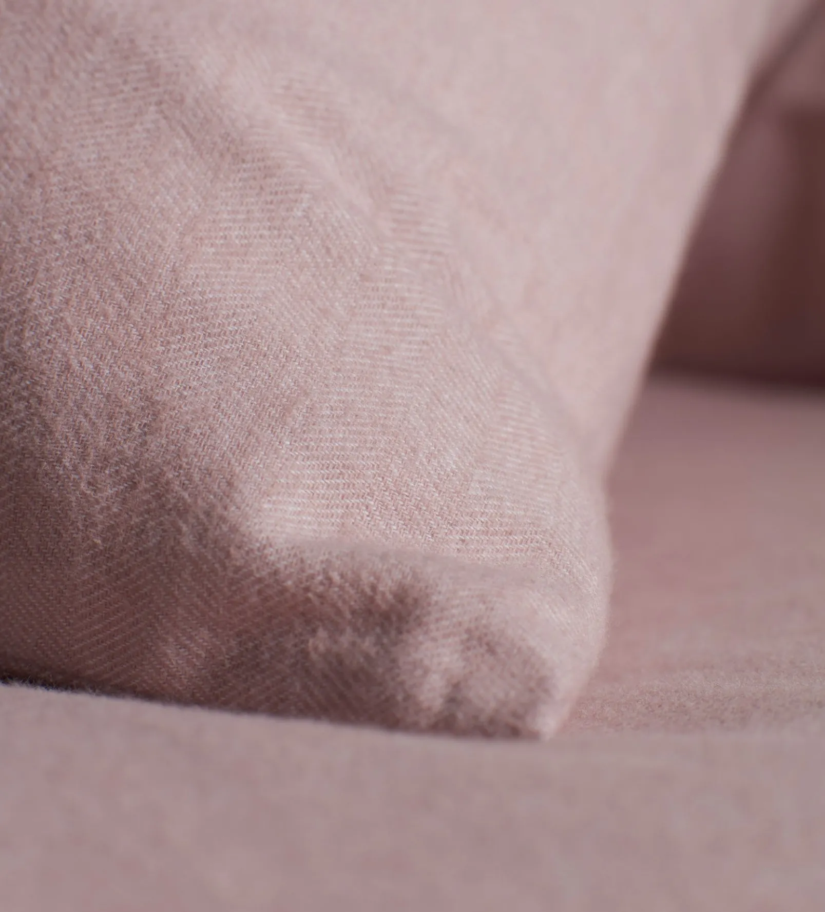 Vintage Rose Henry Brushed 100% Organic Cotton Pillowcase