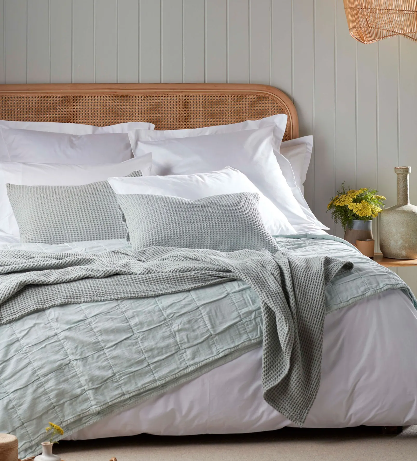 White Petworth 100% Cotton 400 Thread Count Duvet Cover