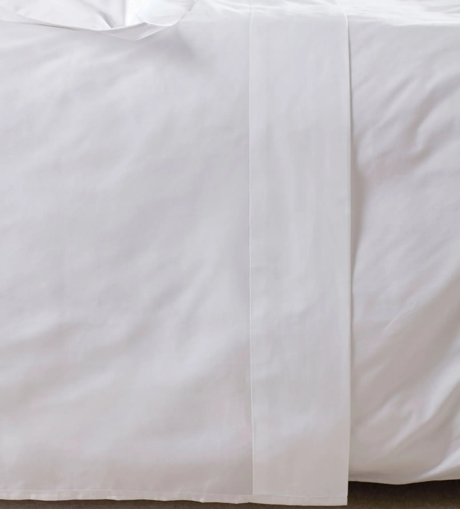 White Petworth 100% Cotton 400 Thread Count Flat Sheet
