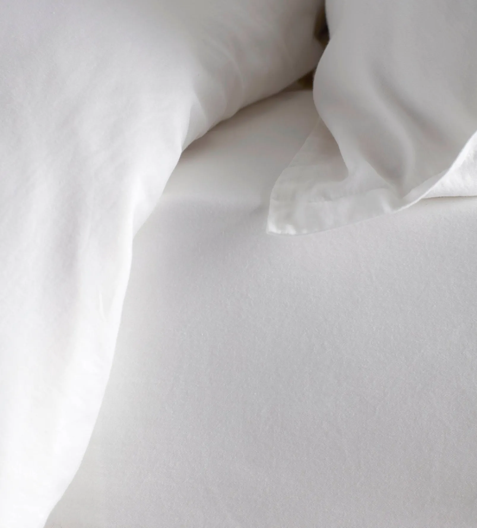 White Super Soft 100% Cotton Fitted Sheet